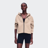 On Focus Tech Zip Hoodie Desert