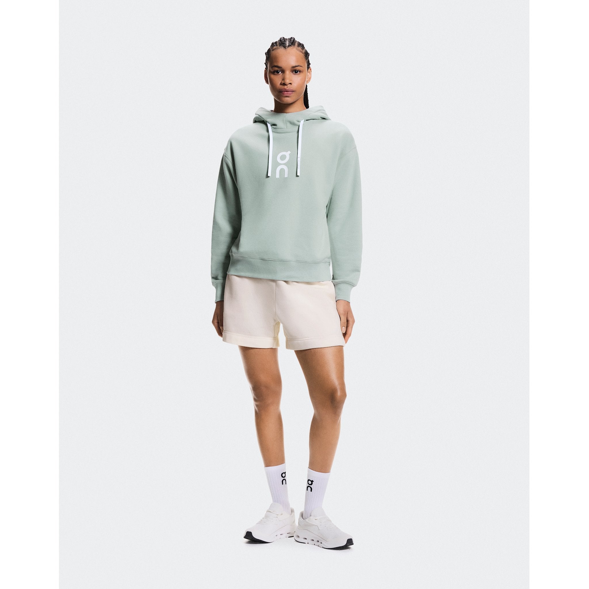 On Club Hoodie Mineral