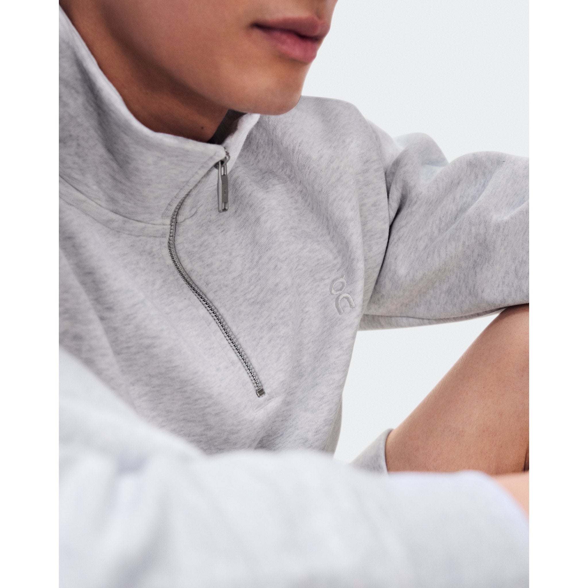 On Club Collective 1/4 Zip Crater