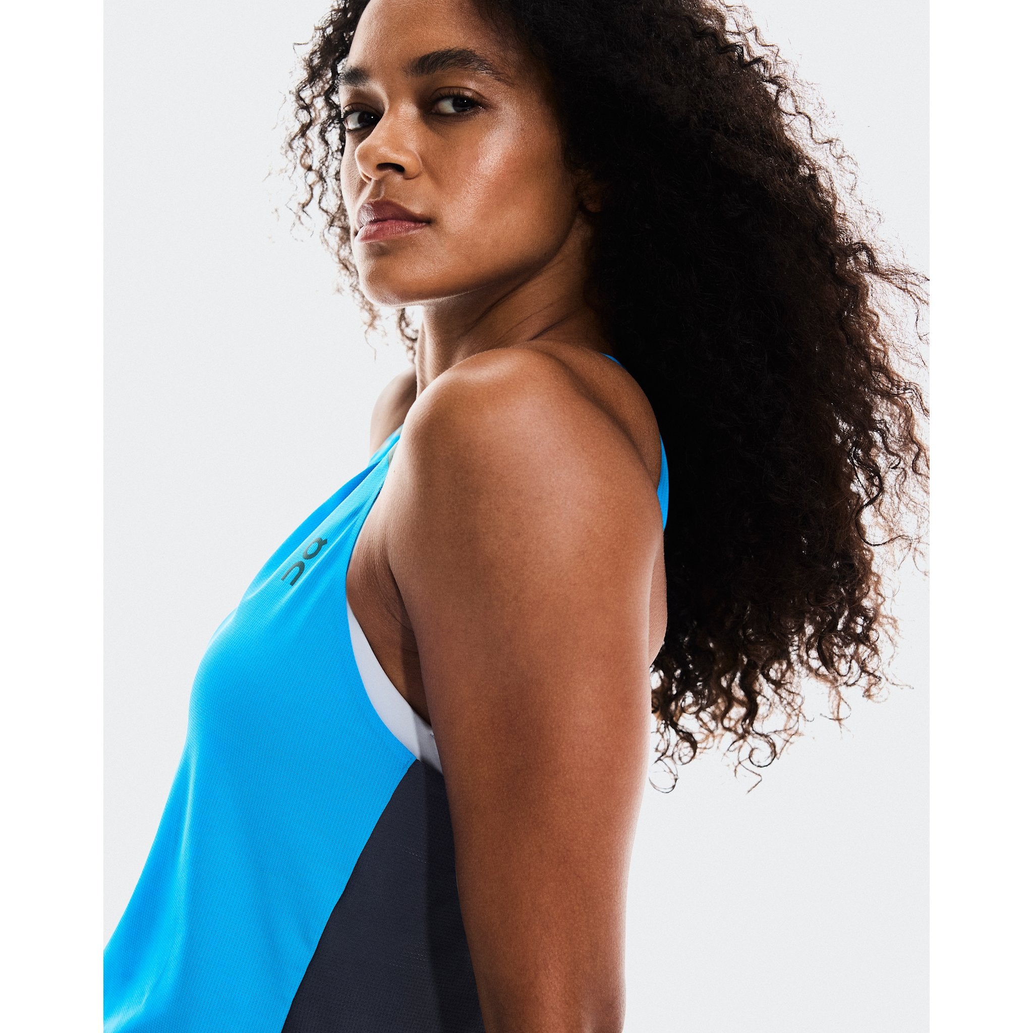 On Performance Tank Malibu | Midnight
