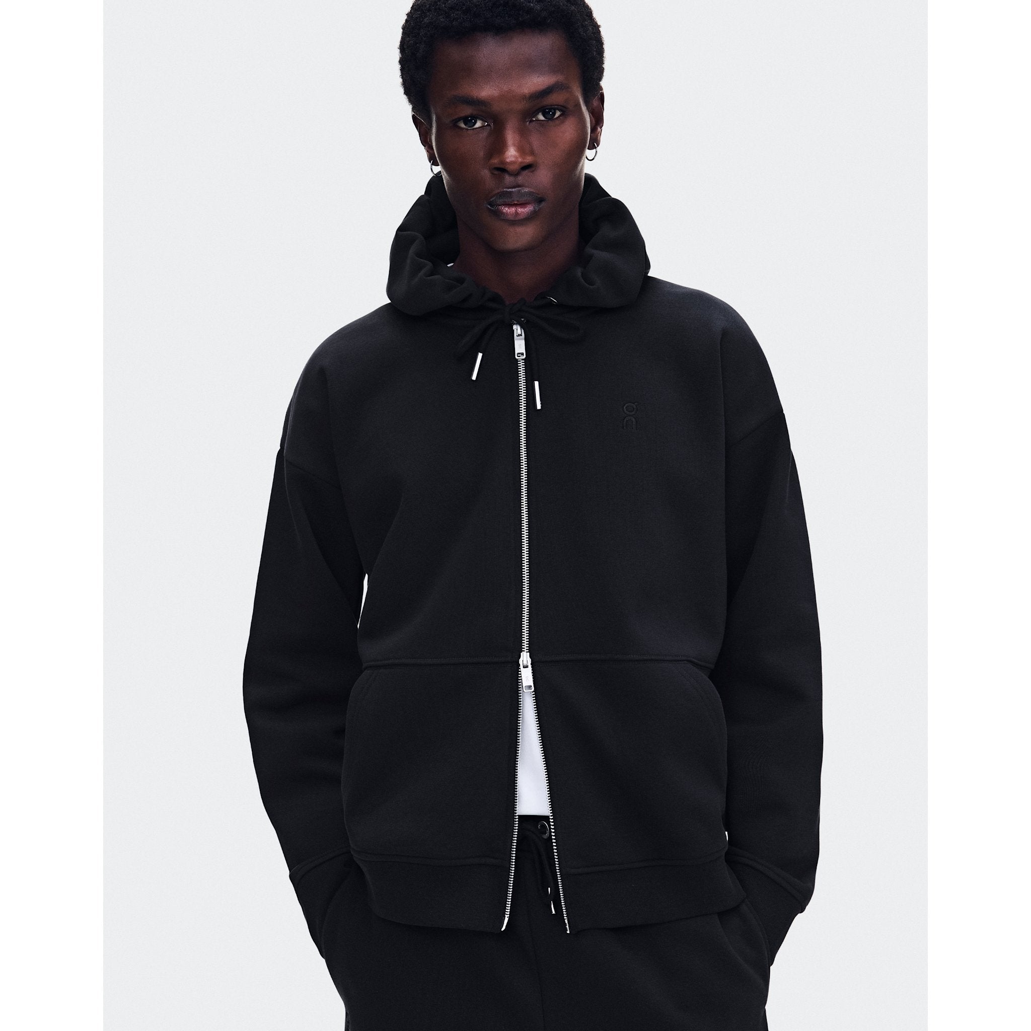 On Club Collective Full Zip Hoodie Black