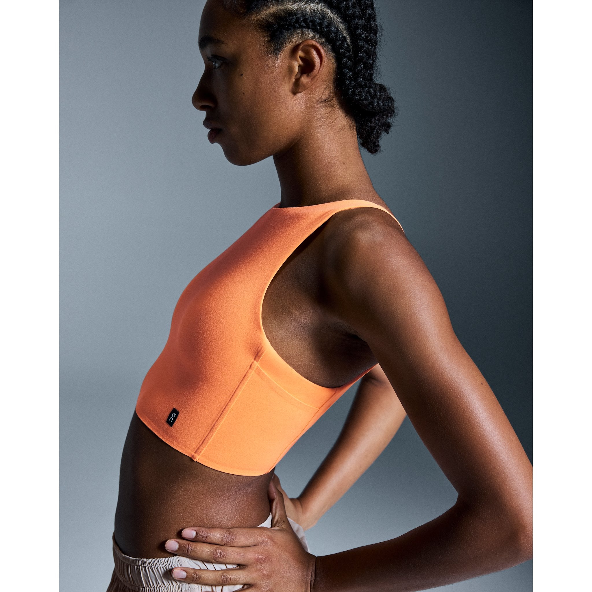 On Core 2-in-1 Crop Tangerine