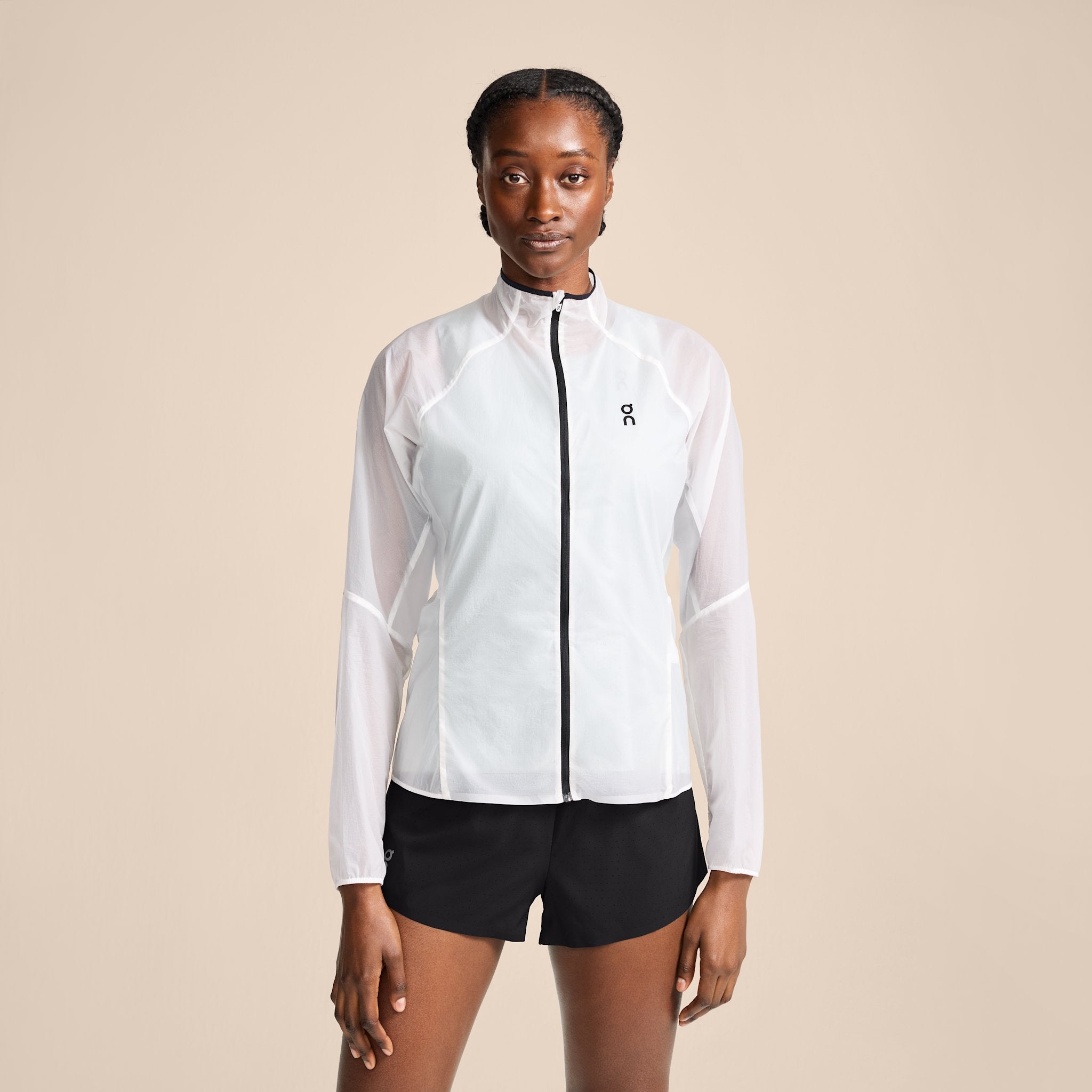 On Zero Jacket Undyed-White