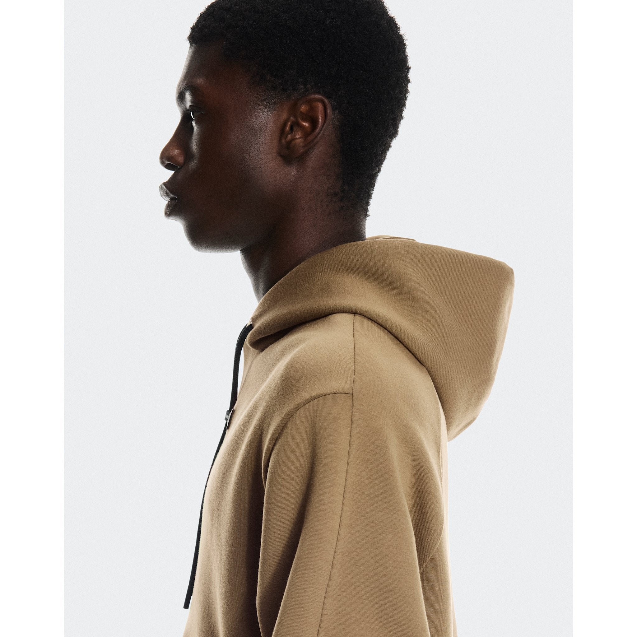 On Focus Tech Hoodie Nutmeg