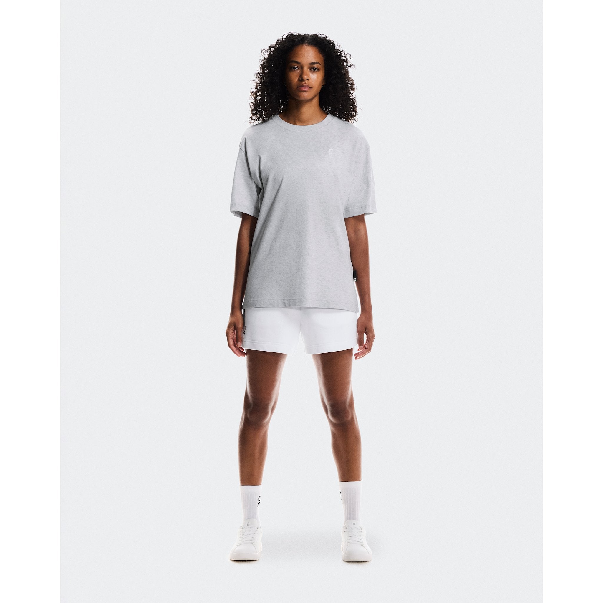On Club-T Smash Grey Heather