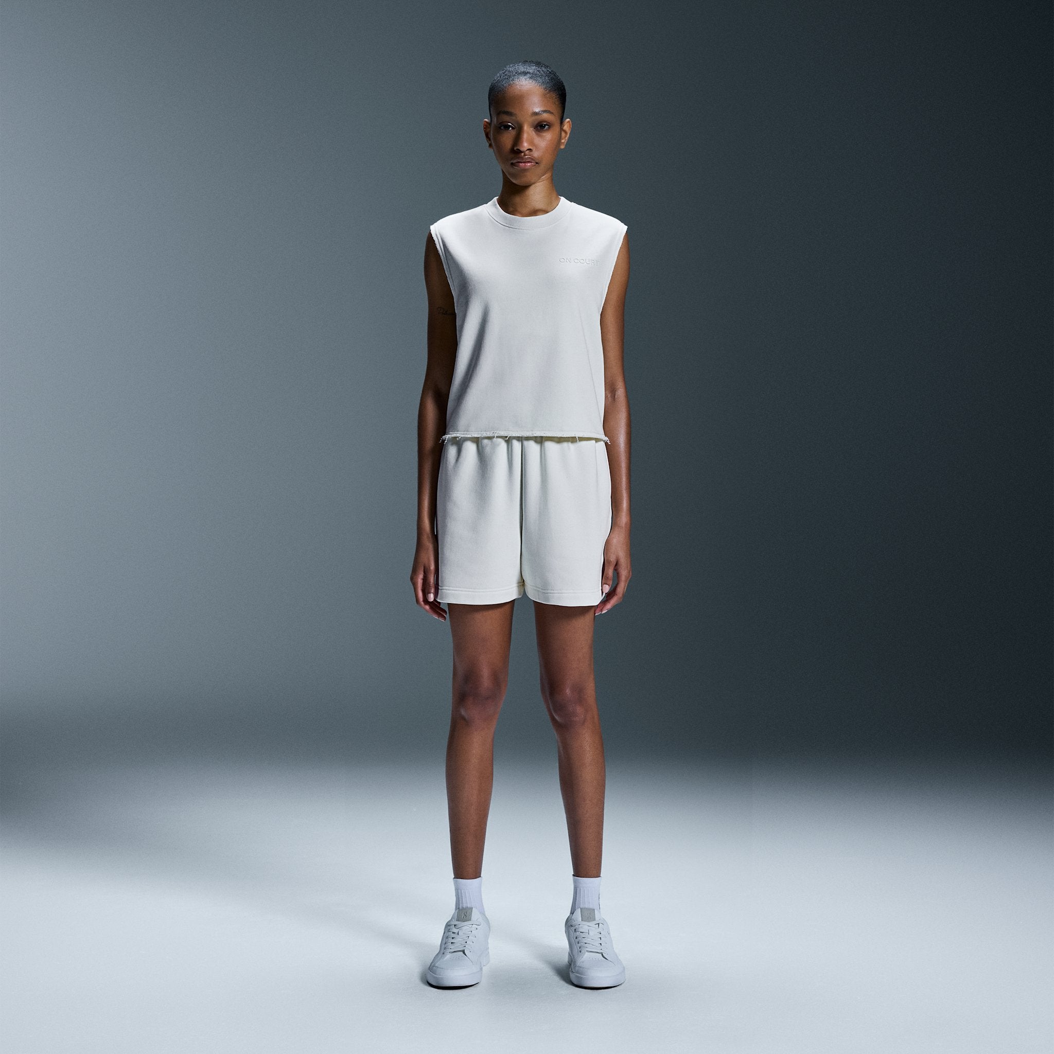 On Open Club Shorts White