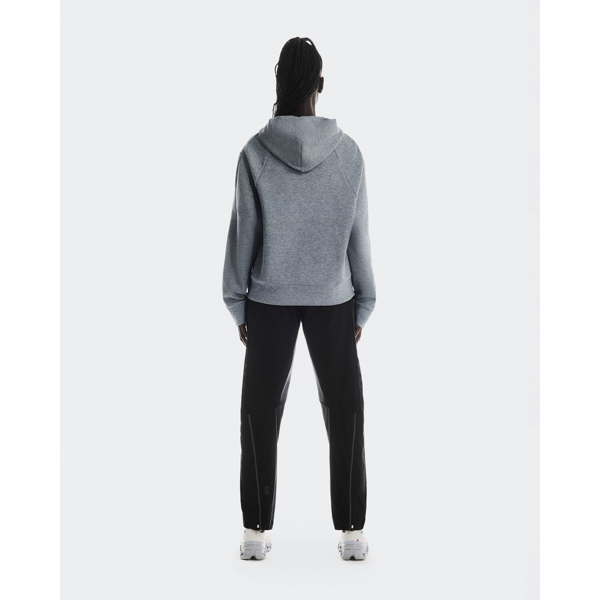 On Focus Tech Hoodie Basalt