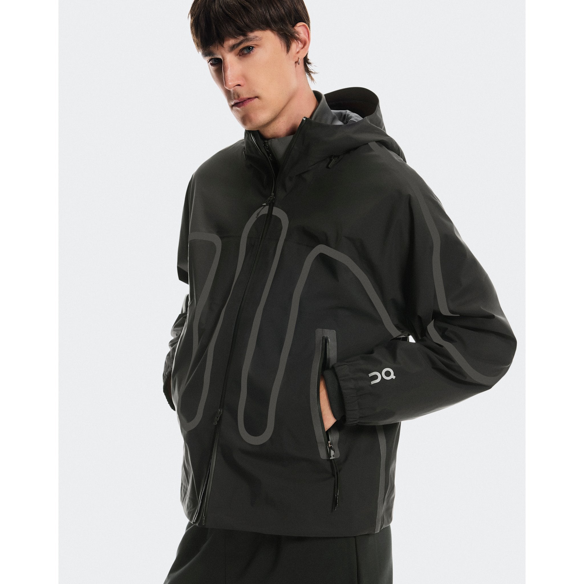 On Waterproof Jacket IKON Black