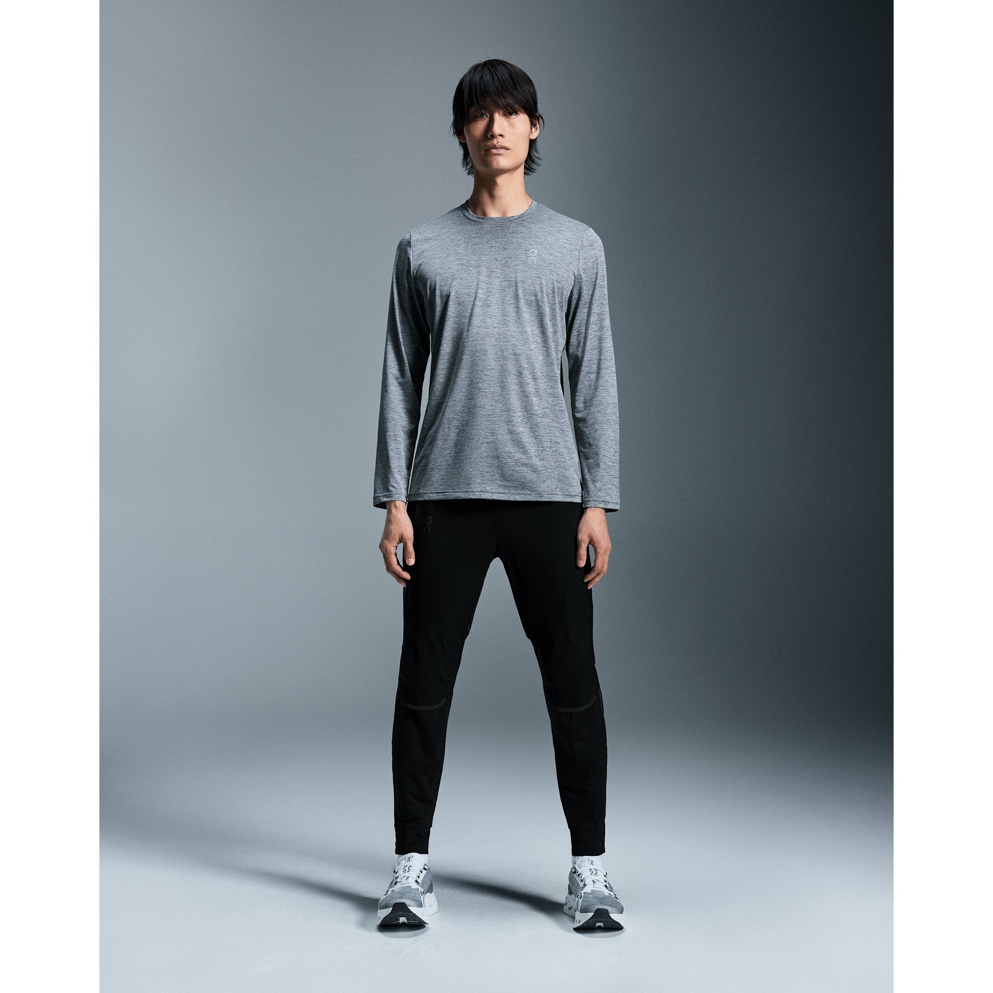 On Core Long-T Heather Gray