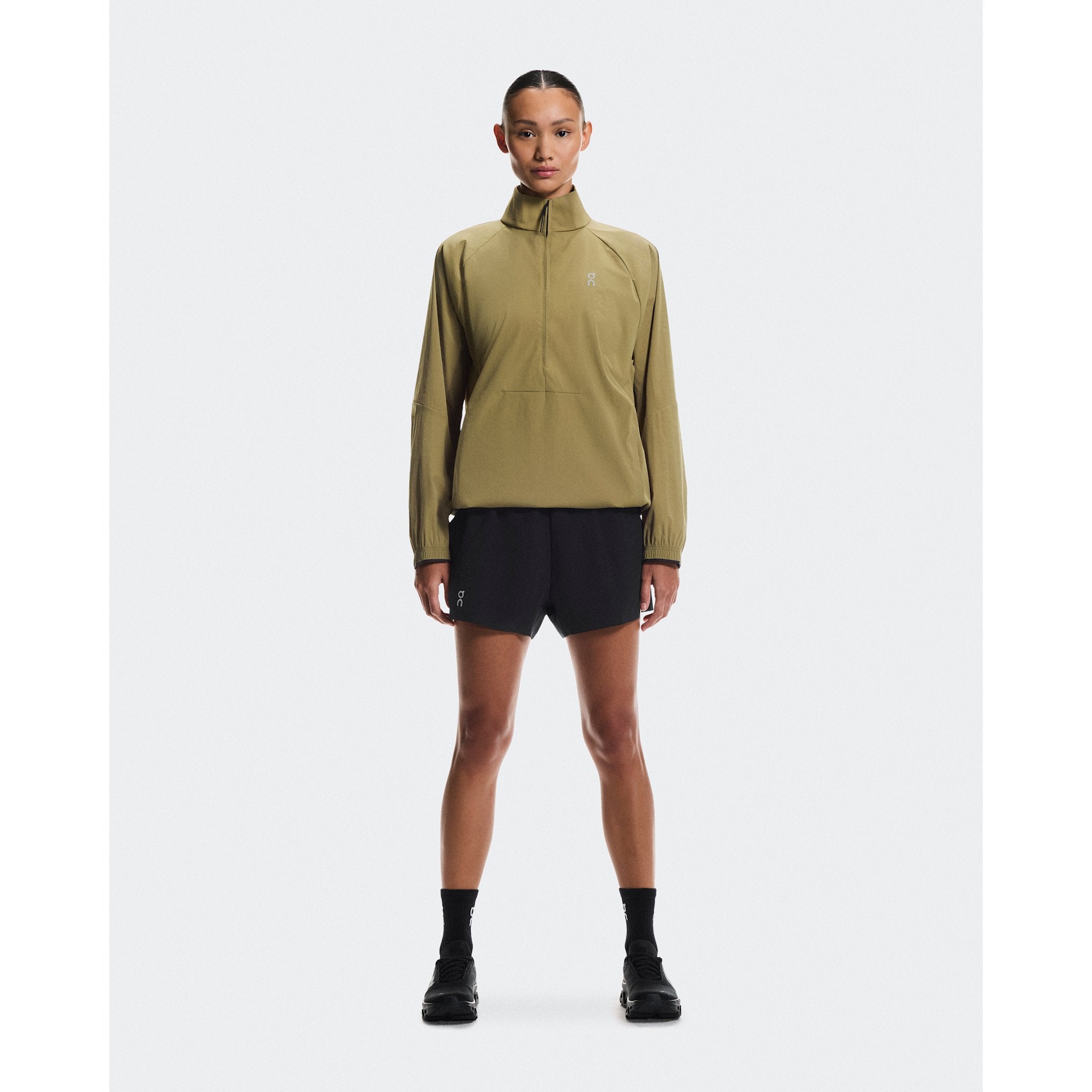 On All-Day 1/2 Zip Jacket Nutmeg
