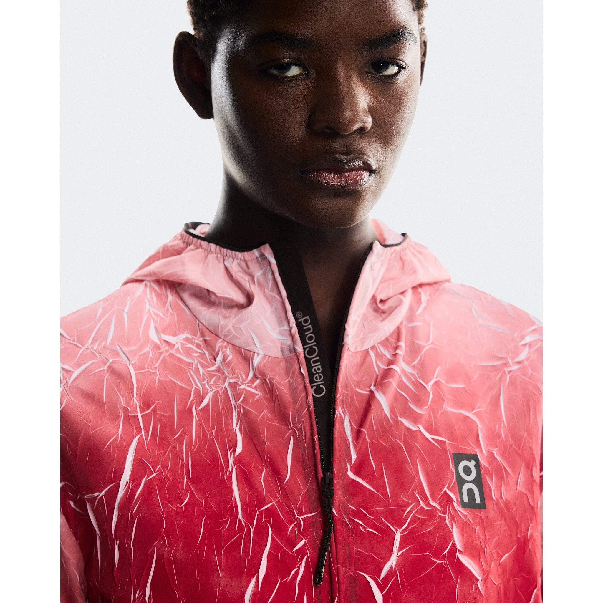 On Pace Run Jacket Red