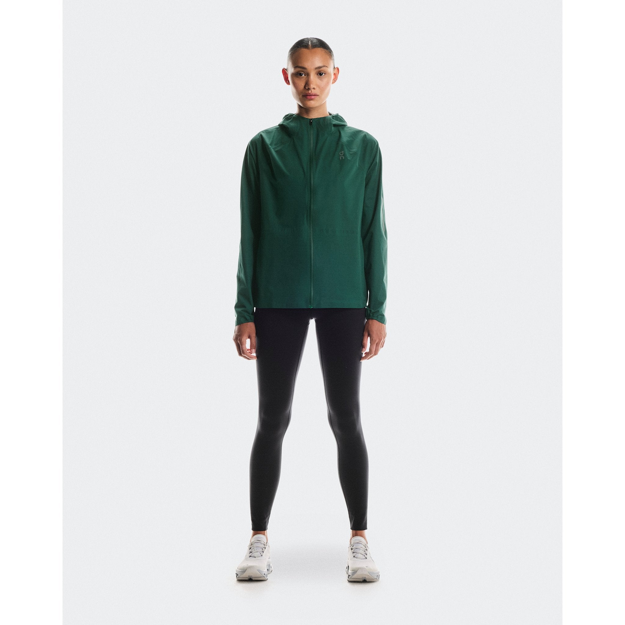 On Performance Jacket Waterproof Spirulina