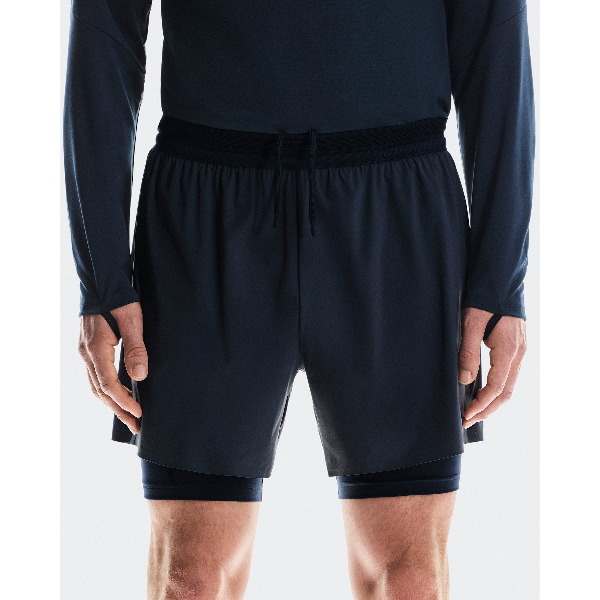 On 5" Performance 2/1 Shorts Navy | Navy