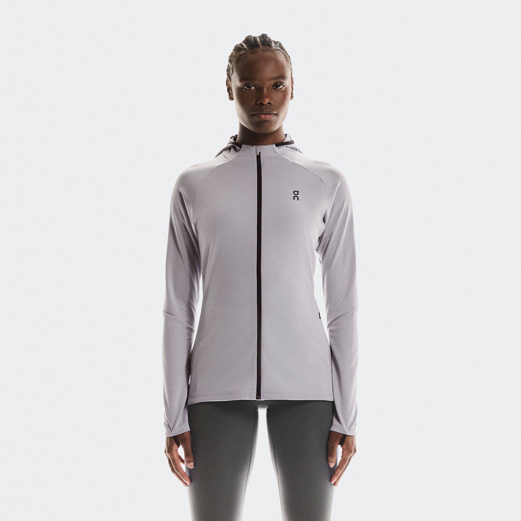 On Climate Zip Hoodie Lilac