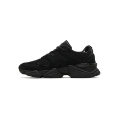 New Balance 9060 'Triple Black Suede Patent'