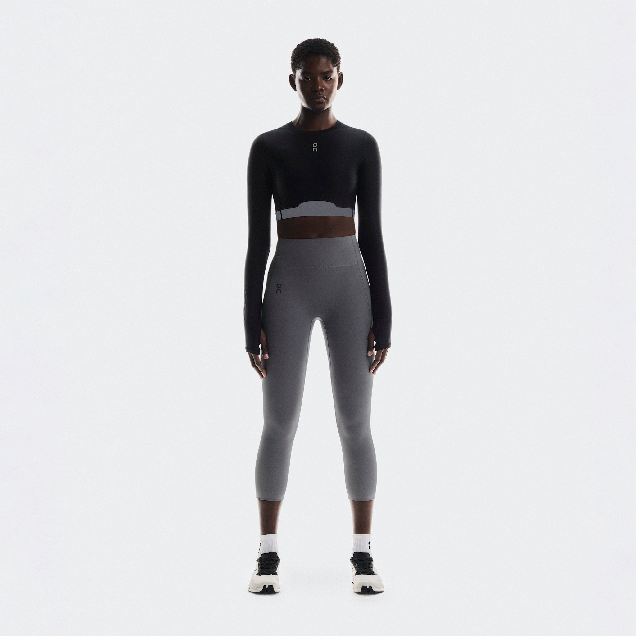 On Studio Tights 7/8 Pebble