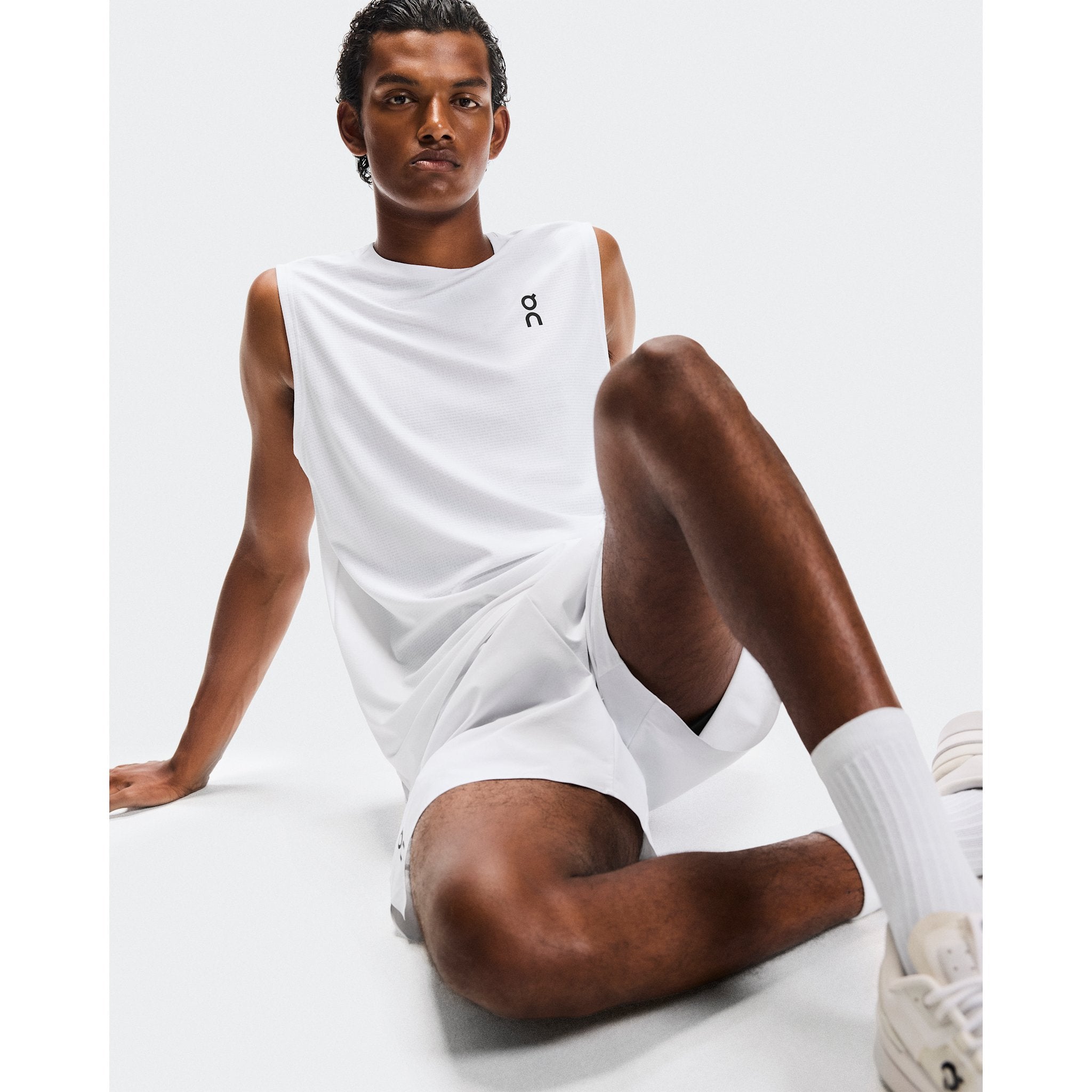 On Court Tank White