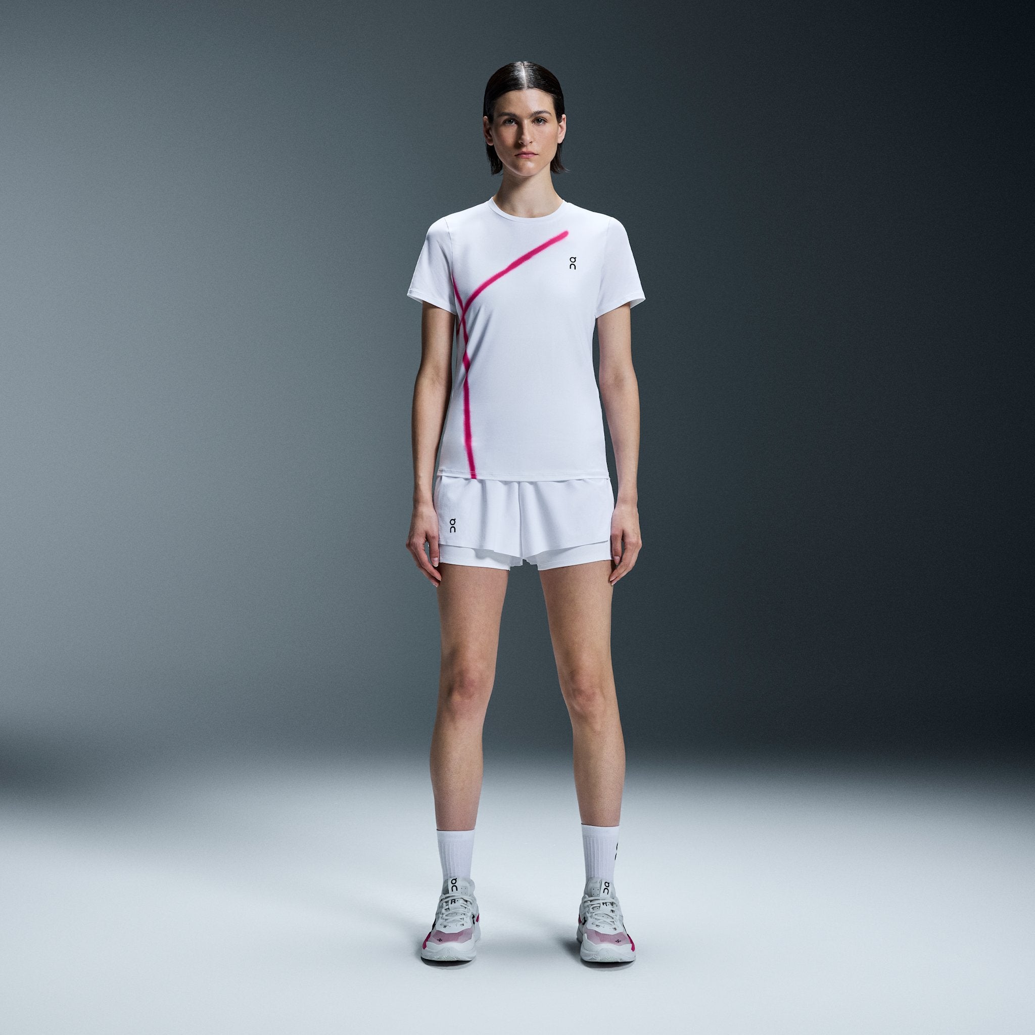 On Court Shorts White