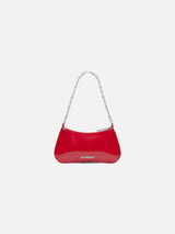 Jacquemus The Small Bisou Chaine Small Shoulder Bag Red