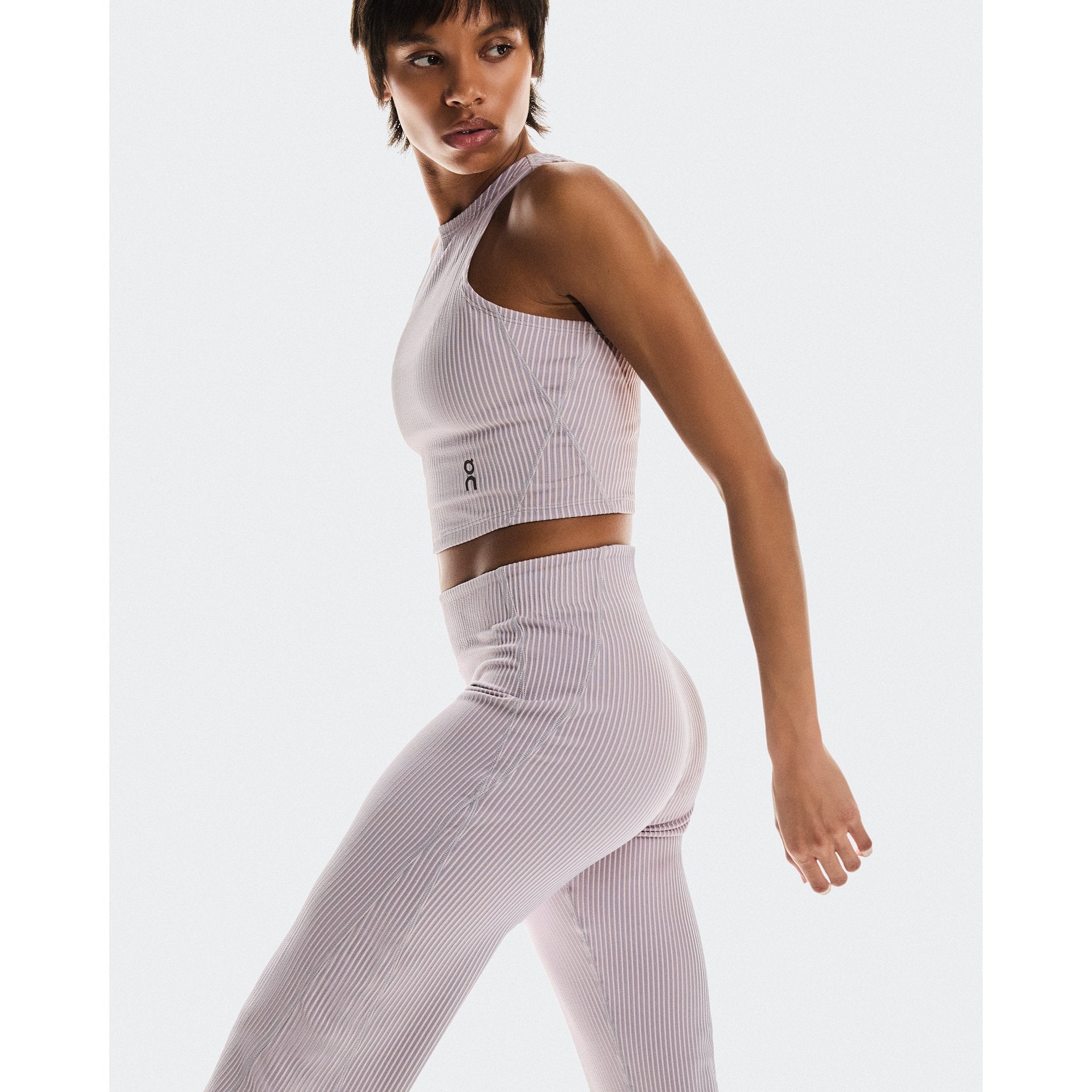 On All-Day Ribbed Pants Orchid | Lilac