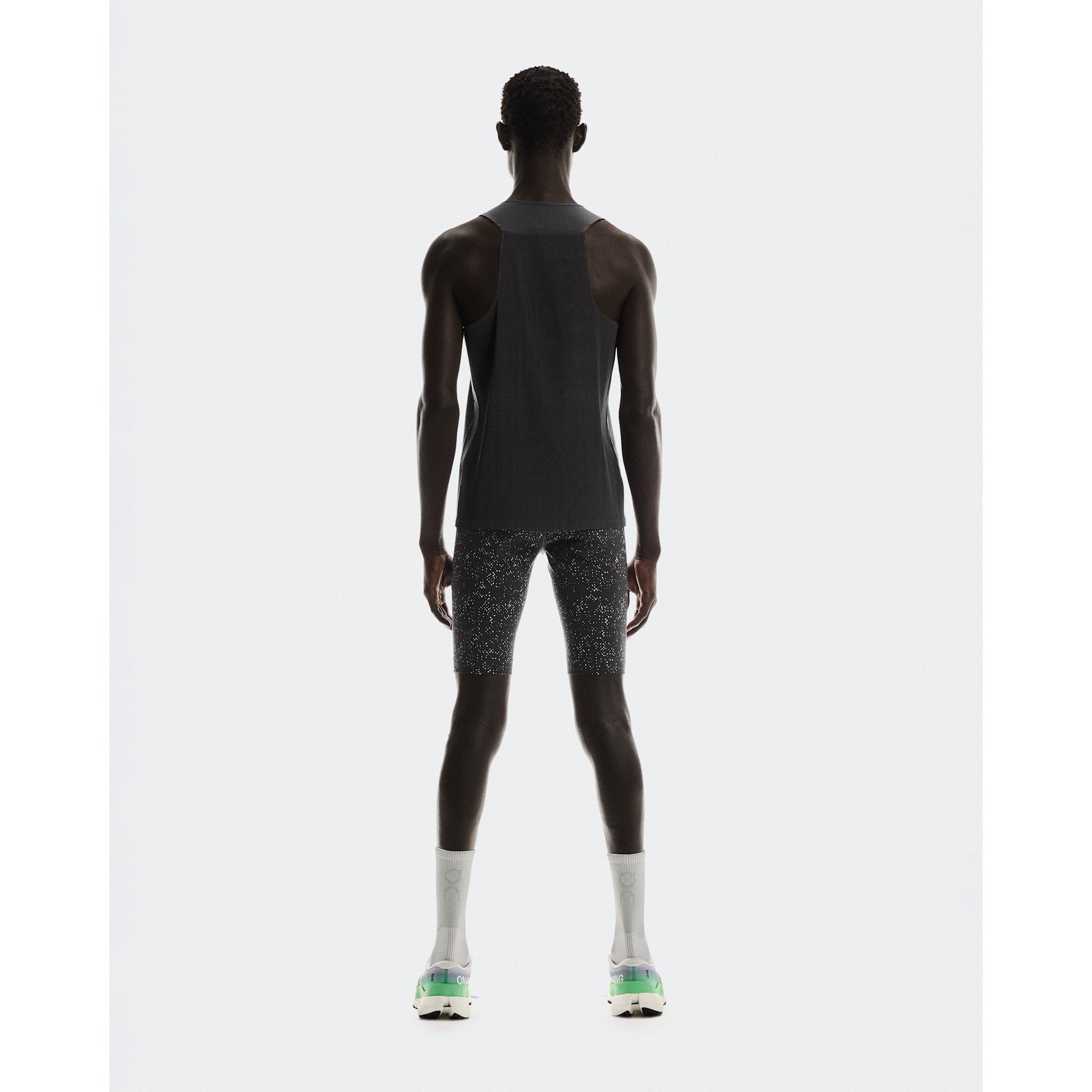On Race Tights Half Iron | Glacier