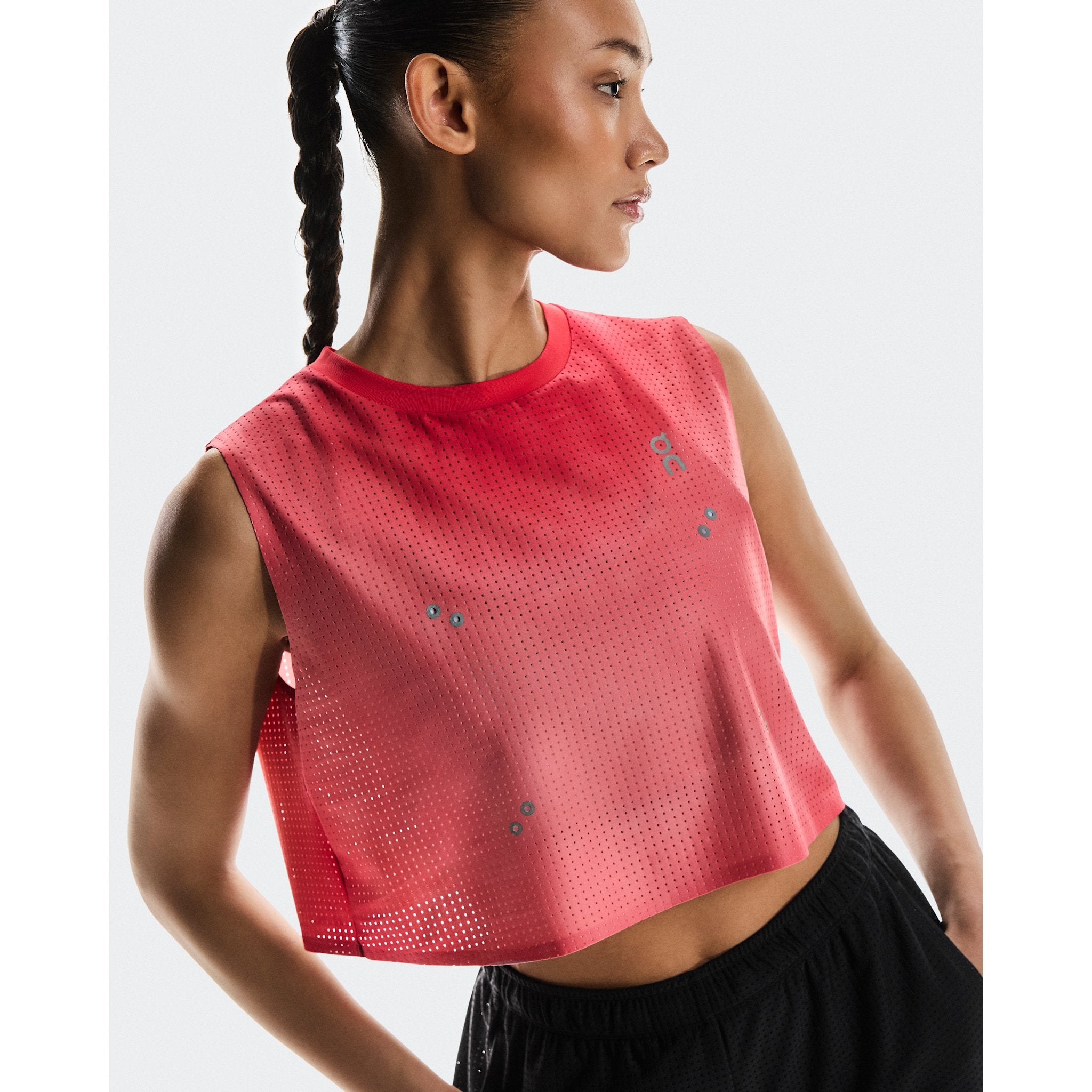 On Pace Tank Red