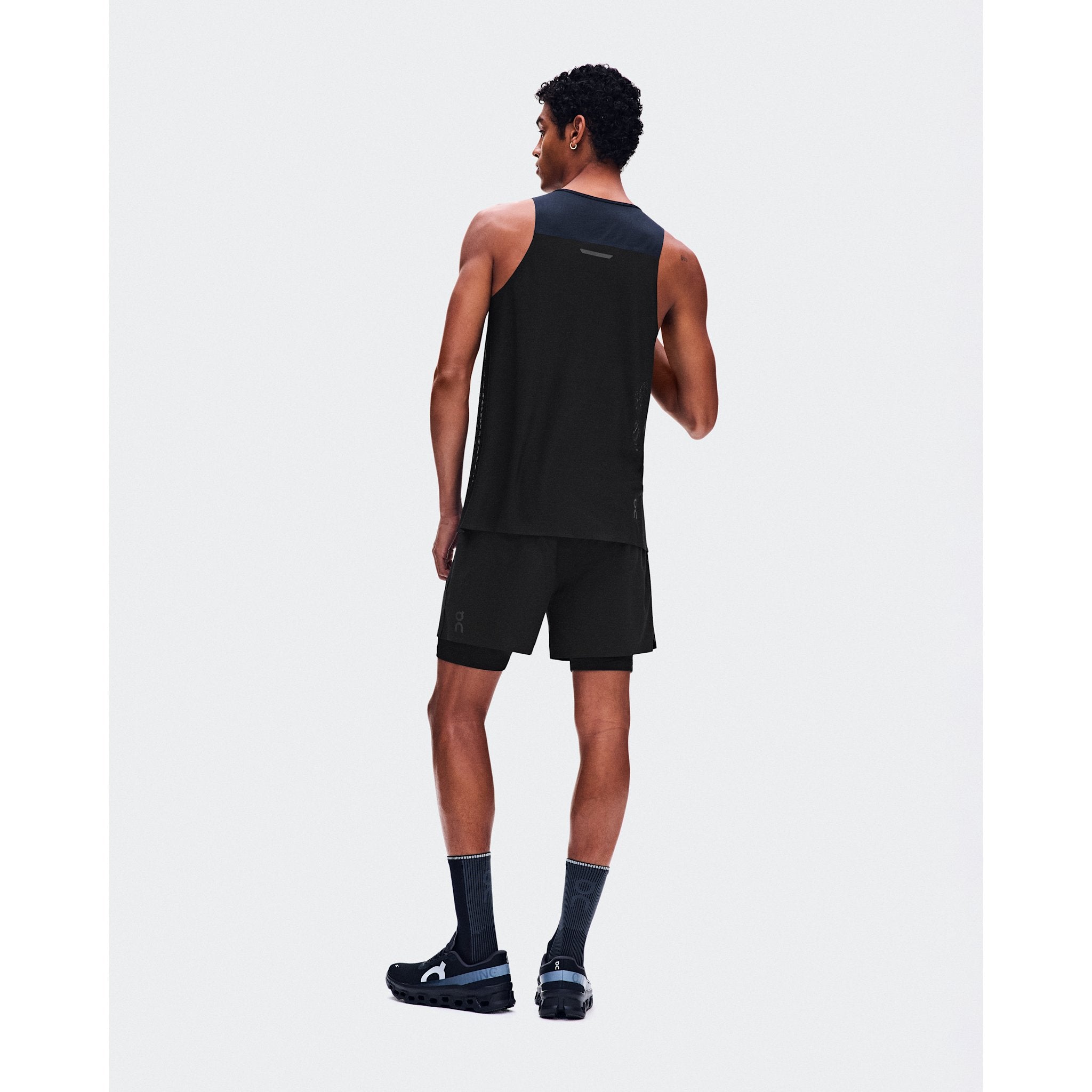 On Performance Tank Navy | Black