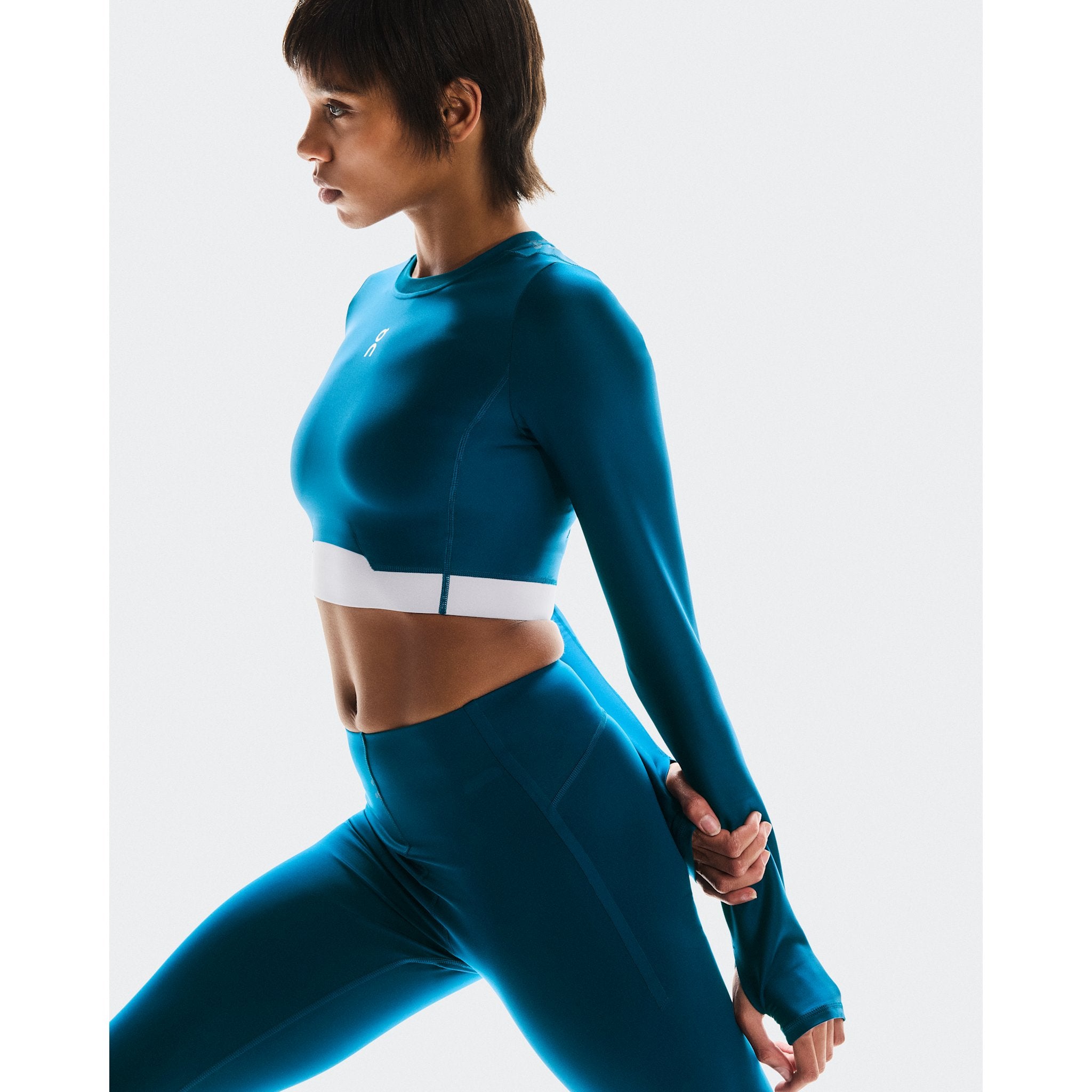 On Train Long Sleeve Crop Tempest