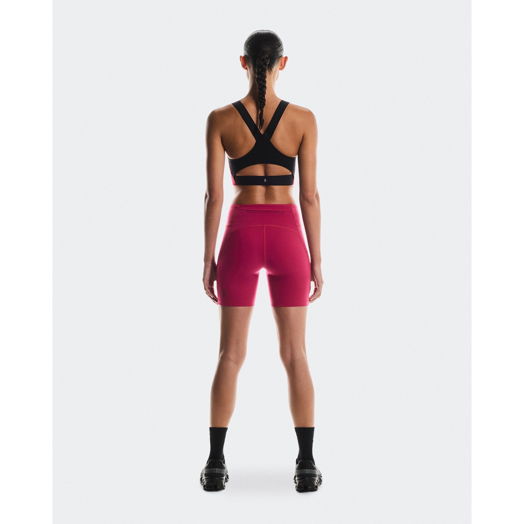 On Performance Tights Short Grenadine