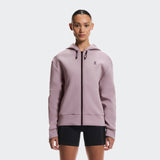 On Focus Tech Zip Hoodie Heron
