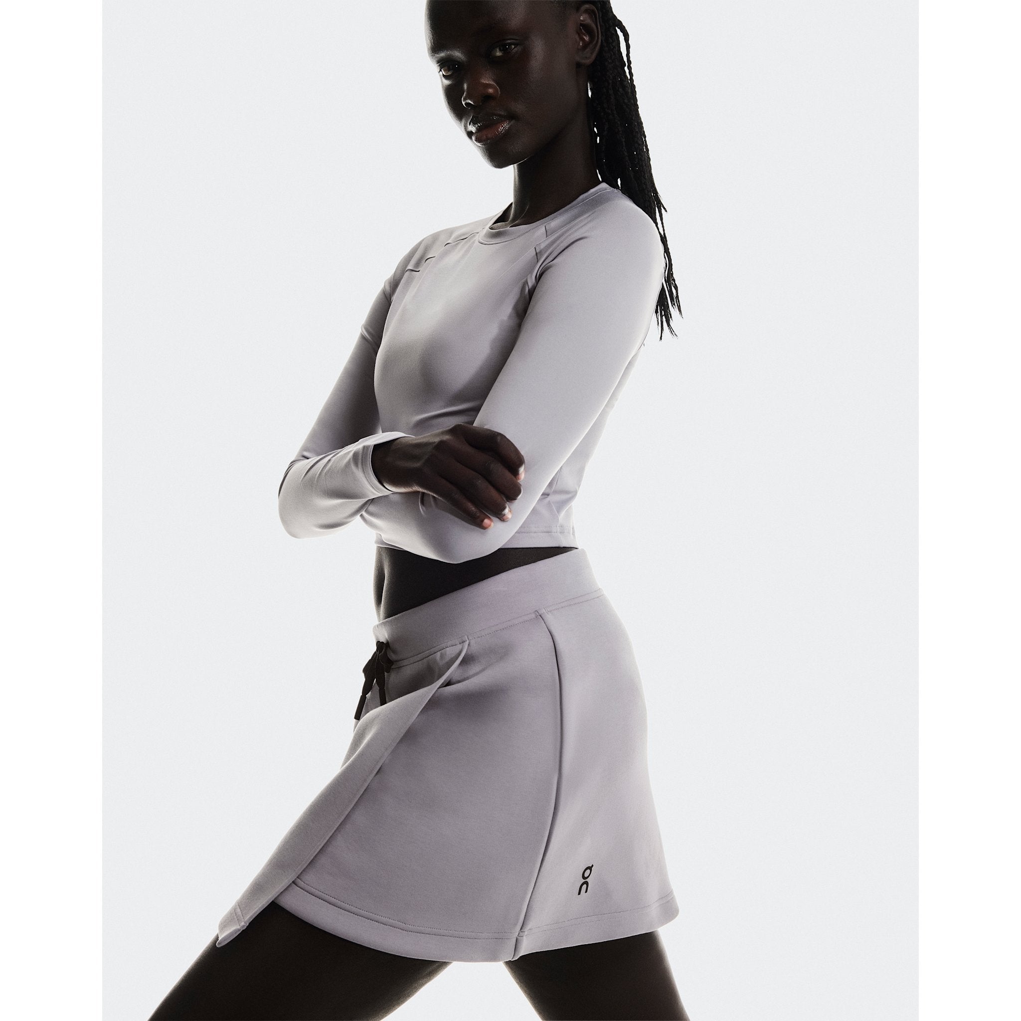 On Focus Tech Skirt Lilac