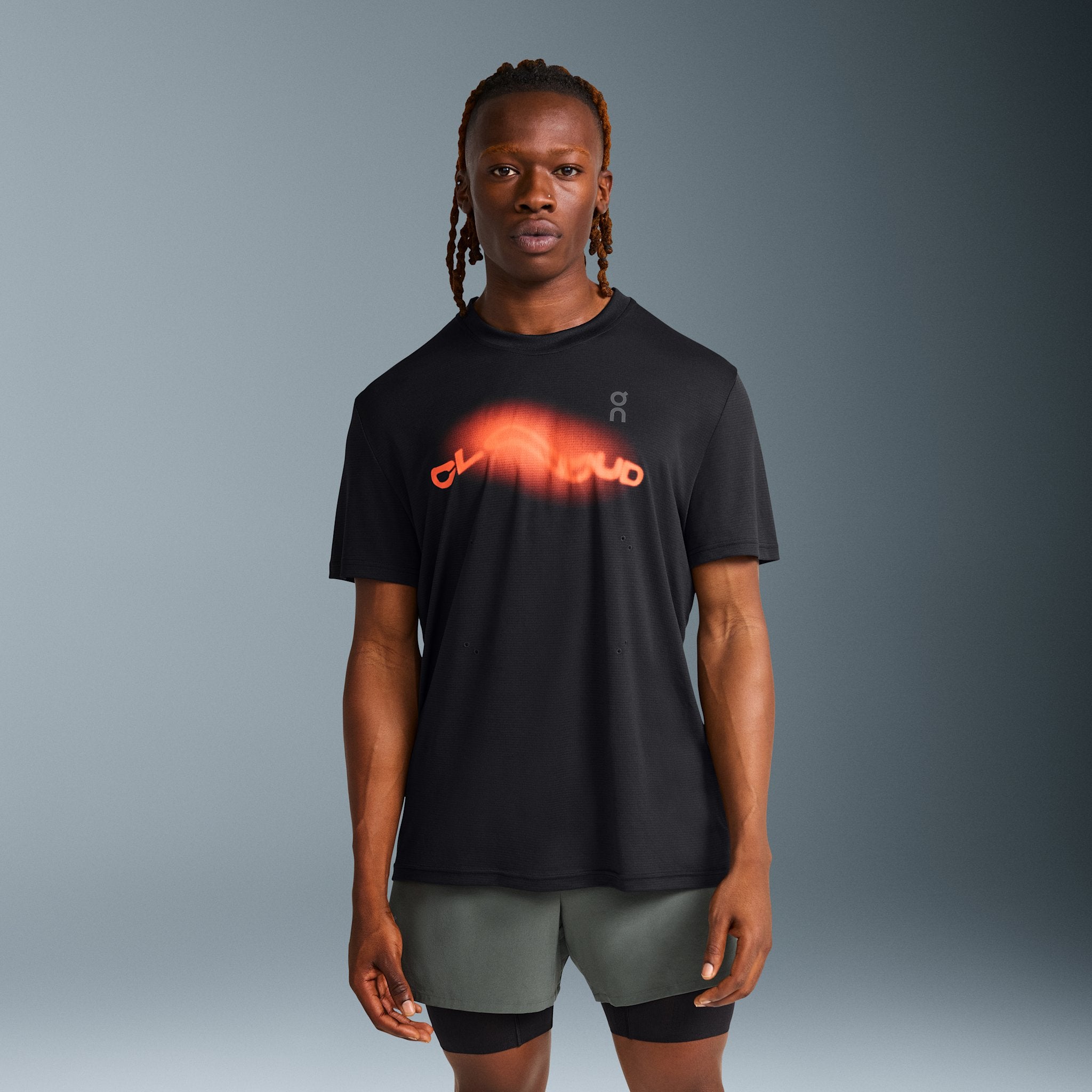 On Pace-T Undyed | Pink