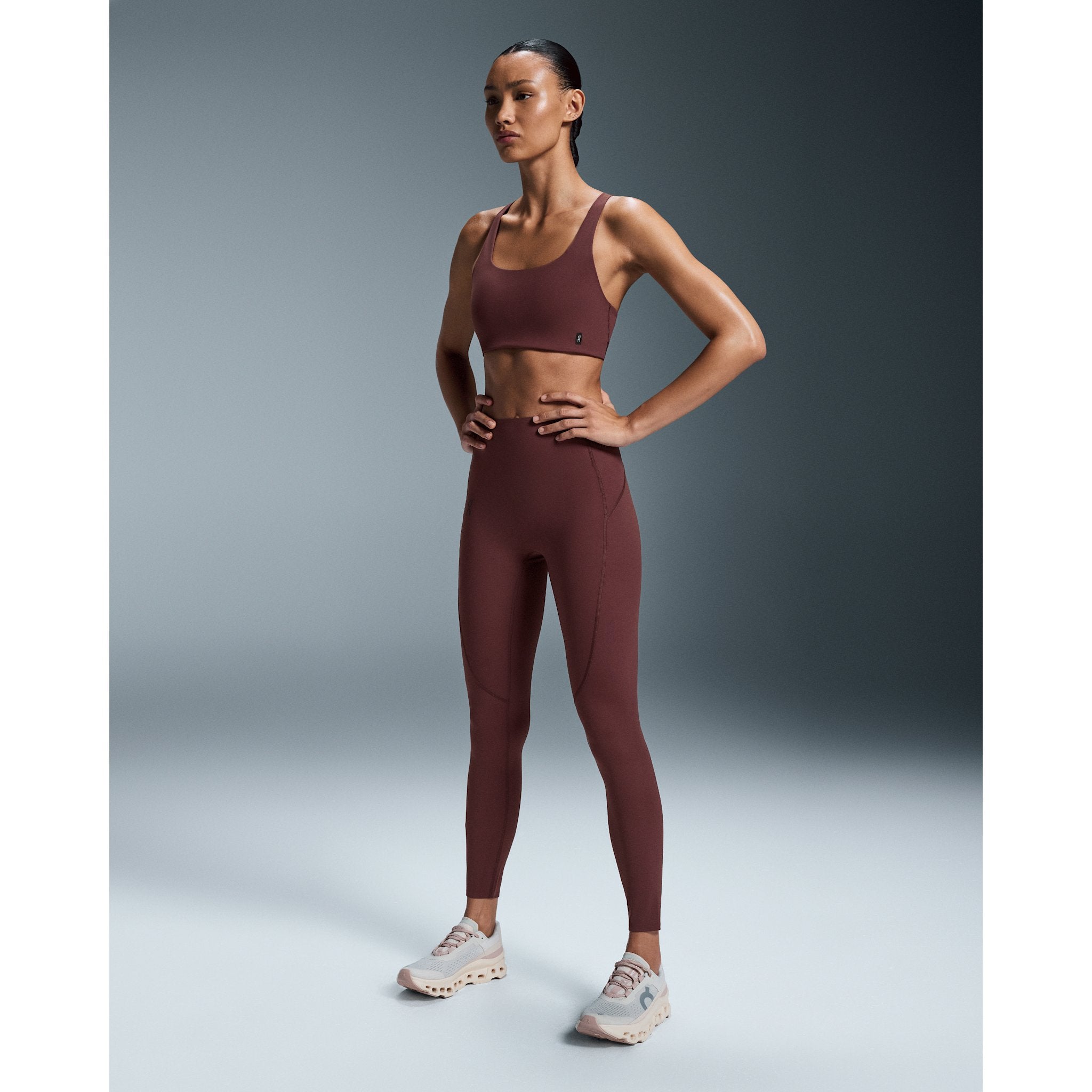 On Movement Tights Long Mulberry