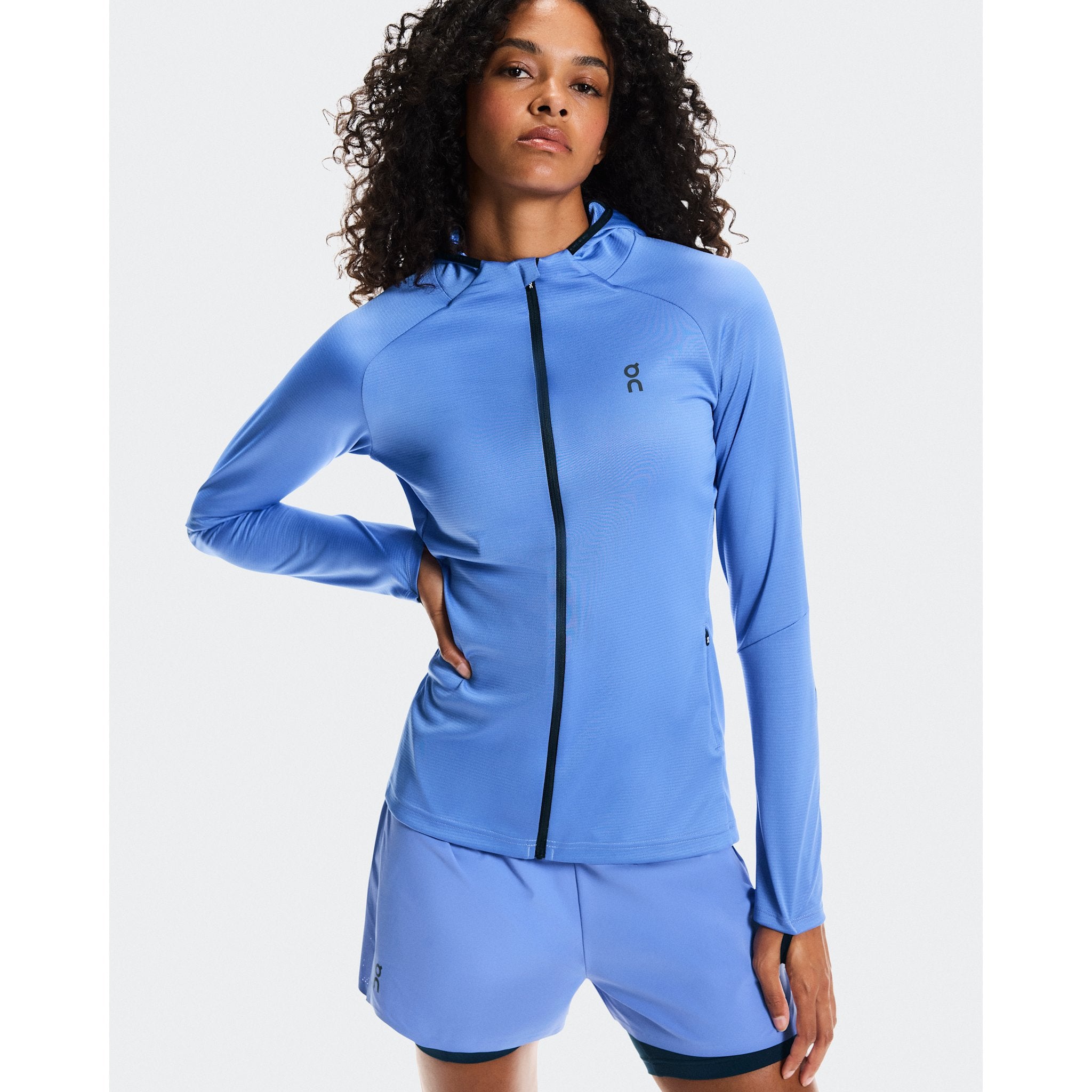 On Climate Zip Hoodie Sailor