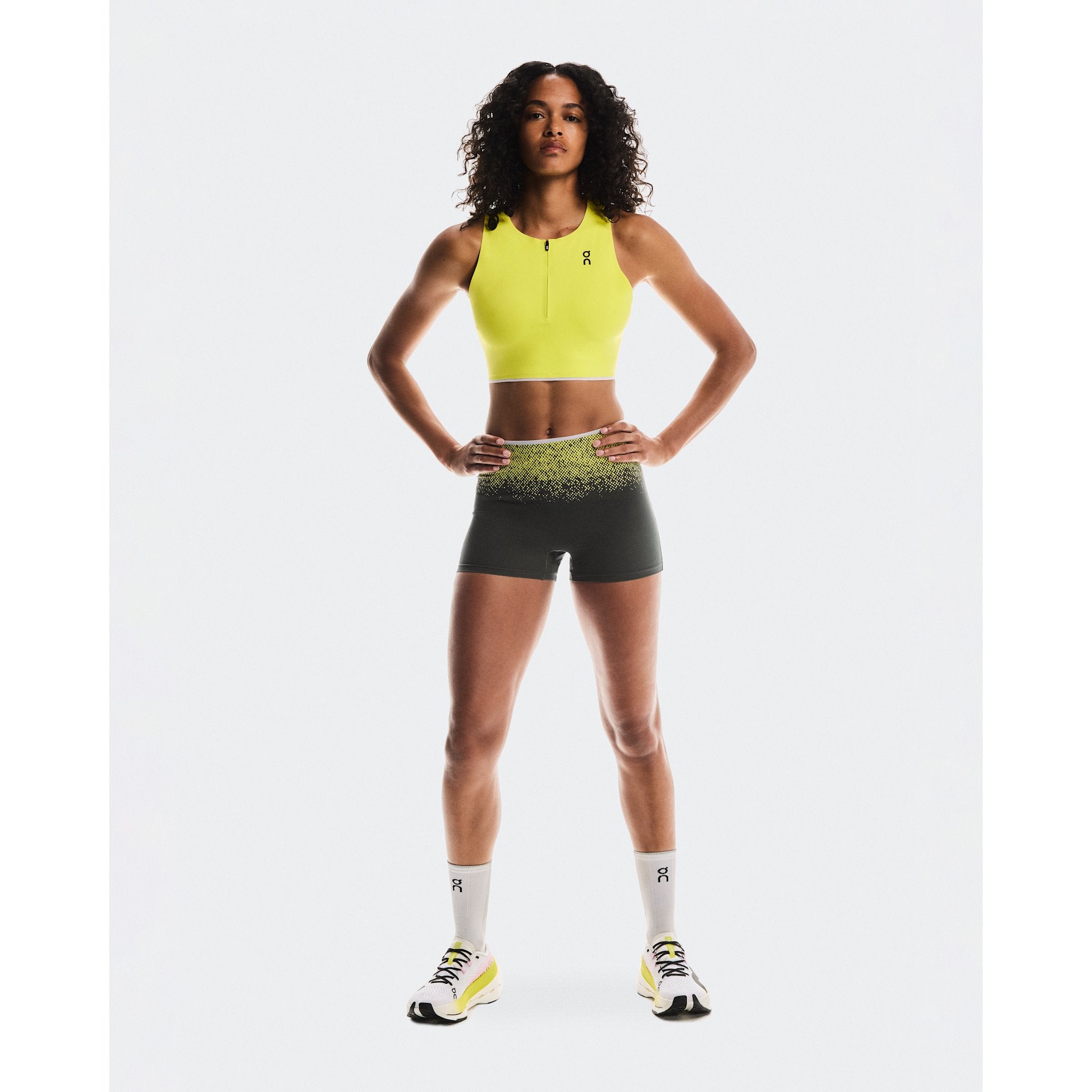 On Race Tights Short Lime