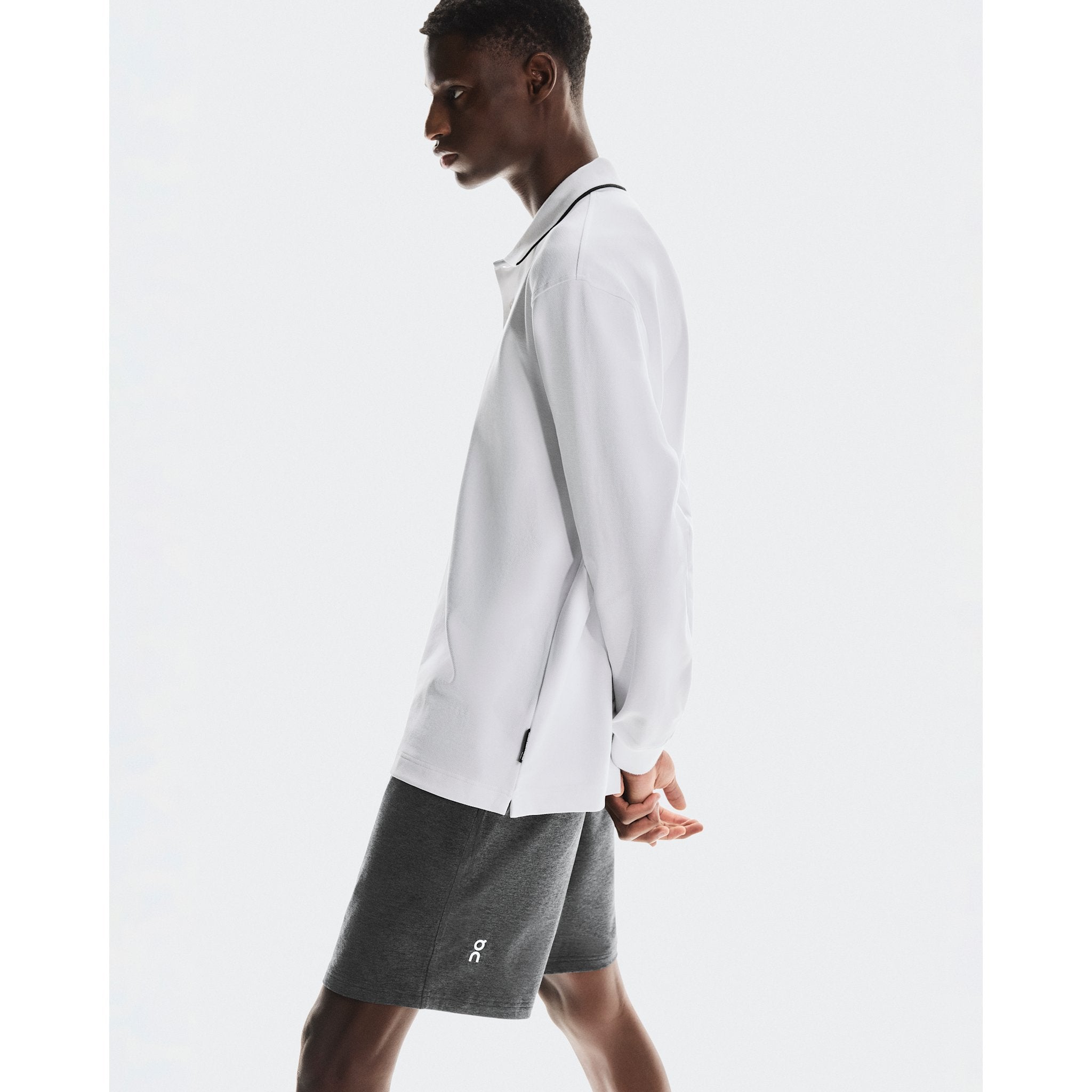 On Courtside Shorts Slate