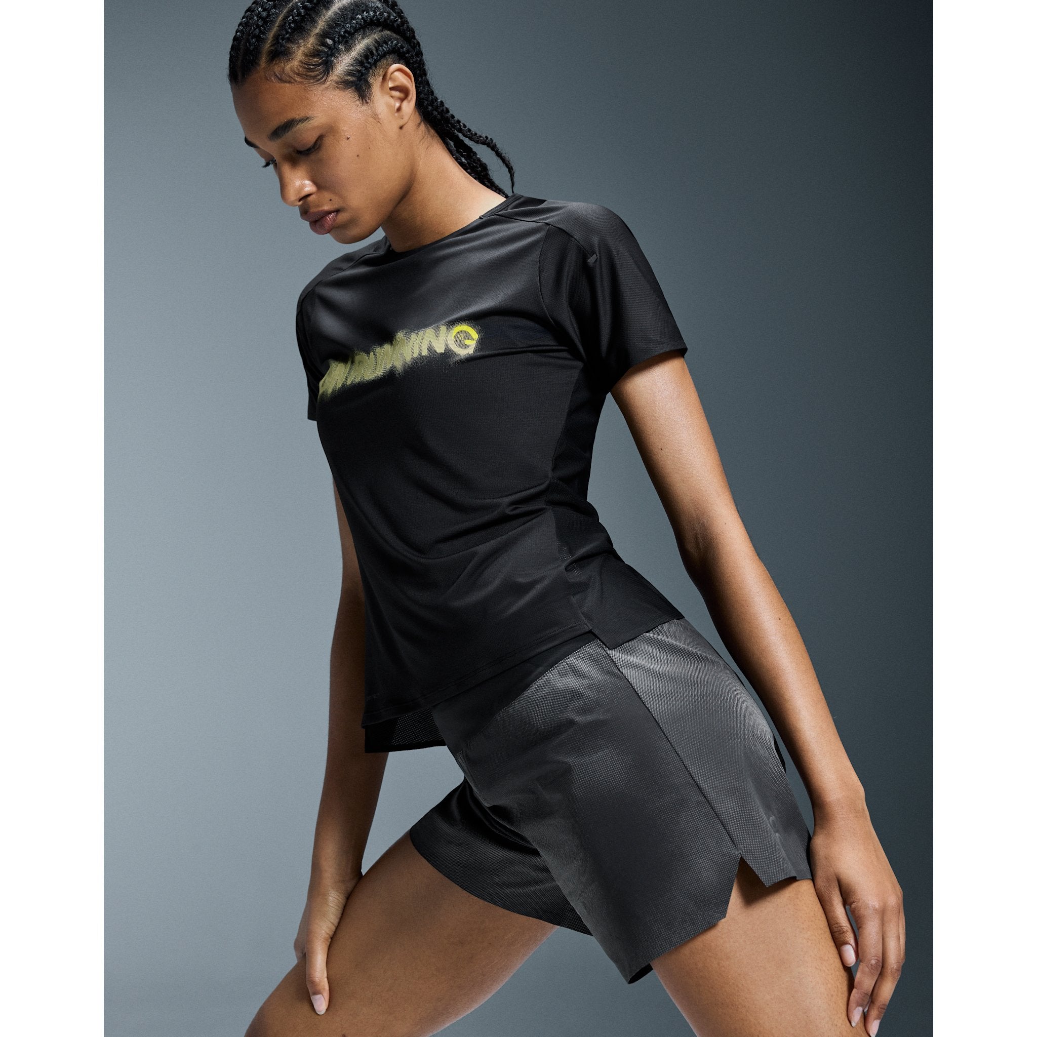On Running Shorts Lumos Black