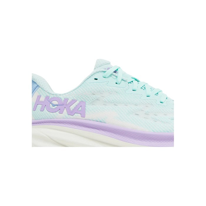 Hoka Wmns Clifton 9 Wide 'Sunlit Ocean Lilac Mist'