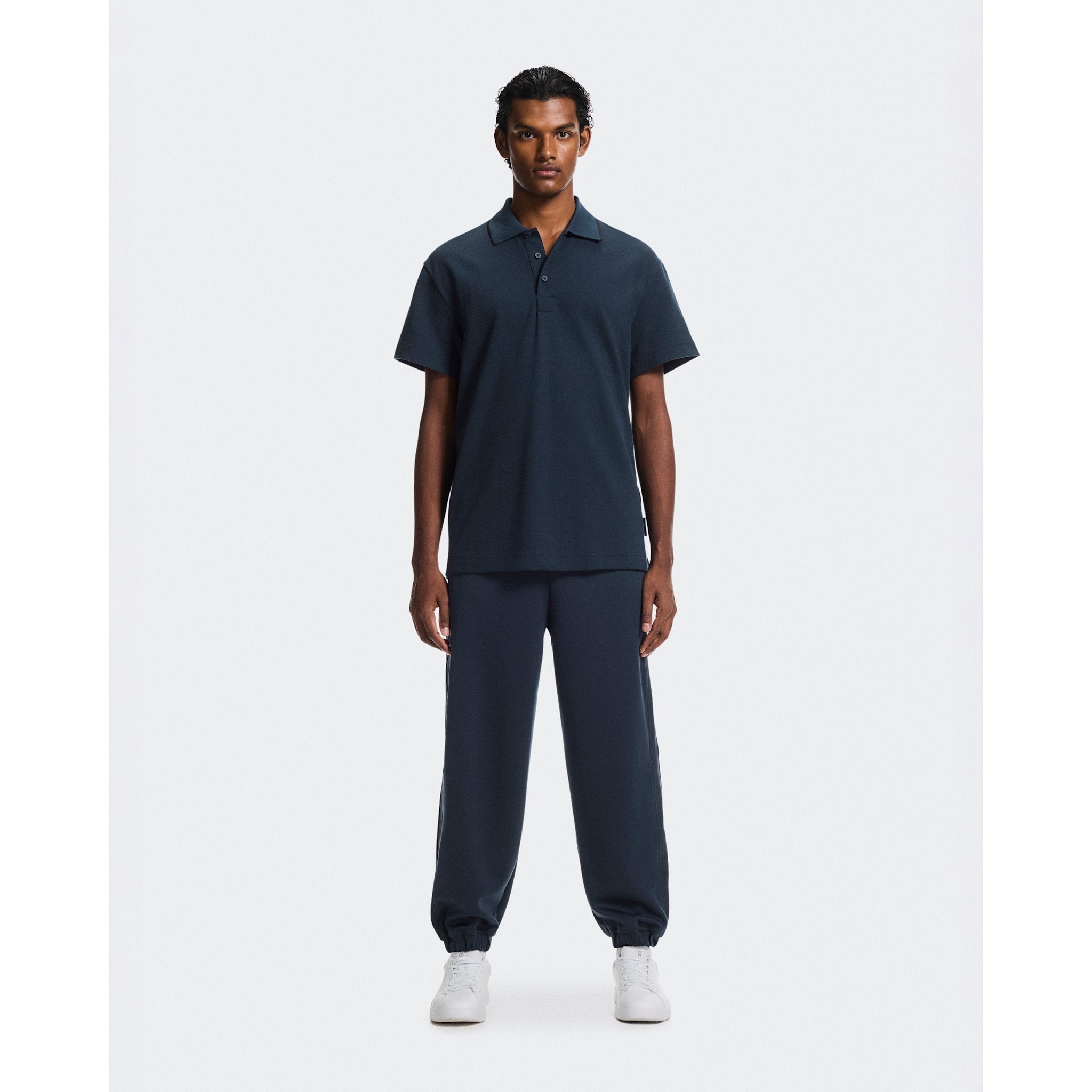 On Courtside Polo Midnight | Black