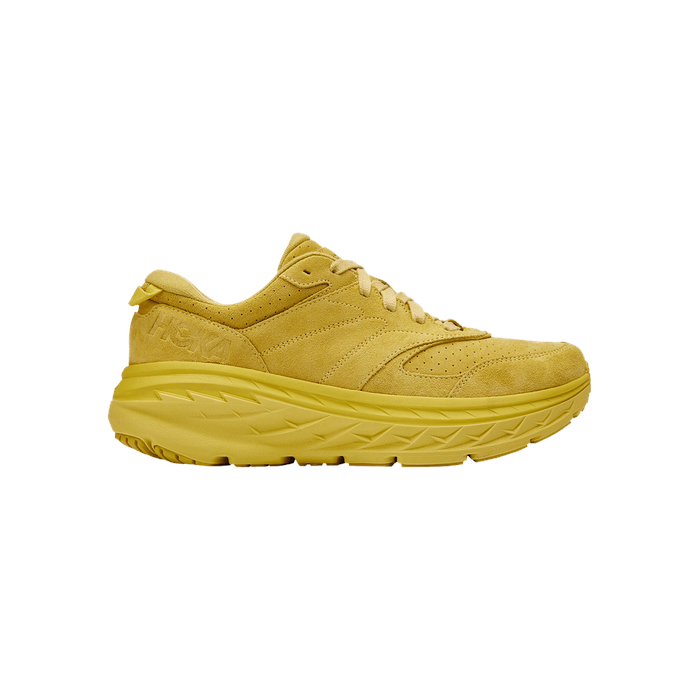 Hoka Bondi L Suede 'Celery Lima Bean'