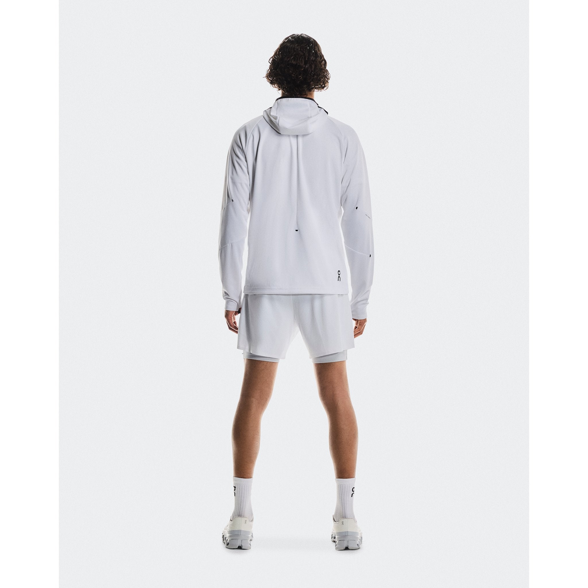 On 5" Performance 2/1 Shorts White | Glacier