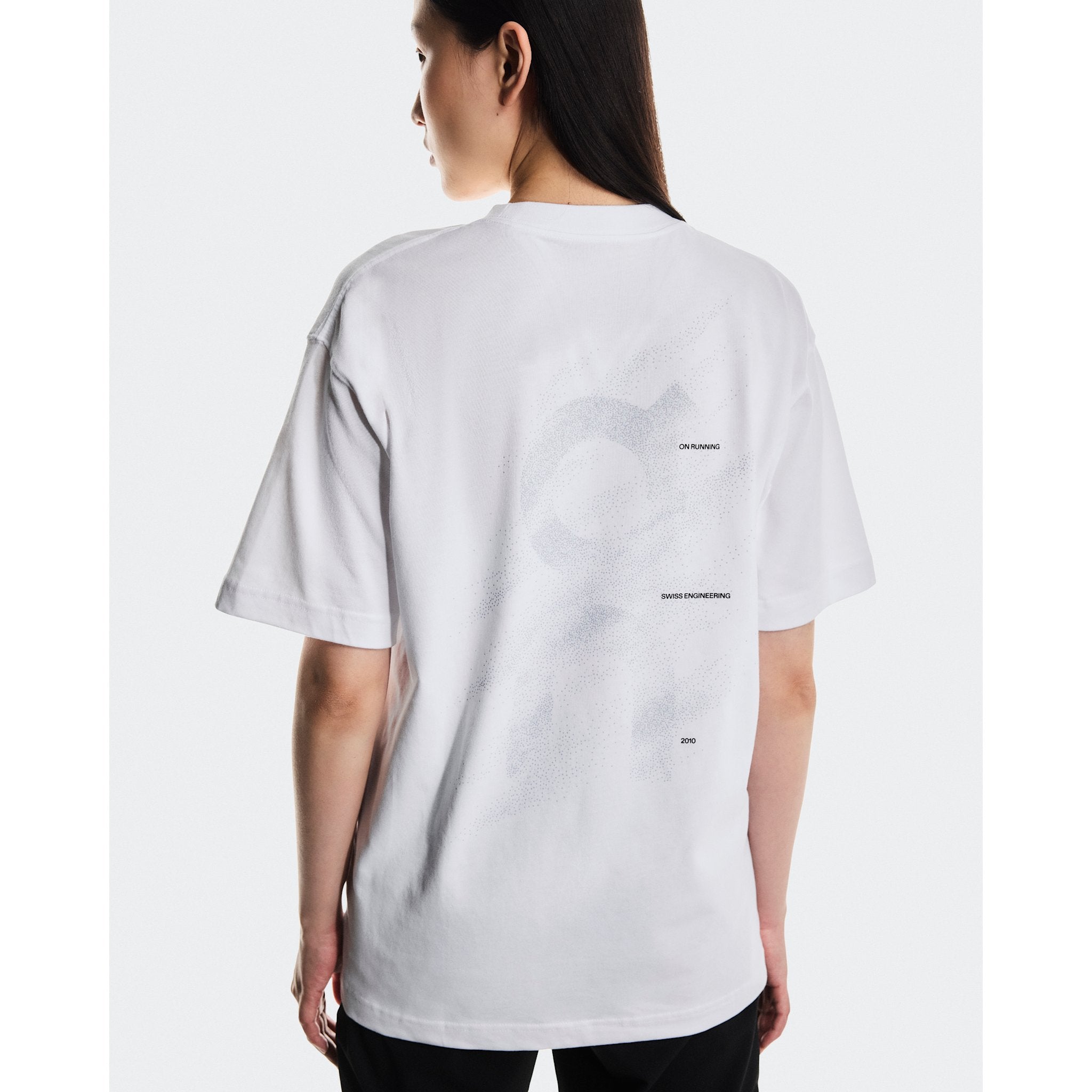 On Club T Graphic White | Blue