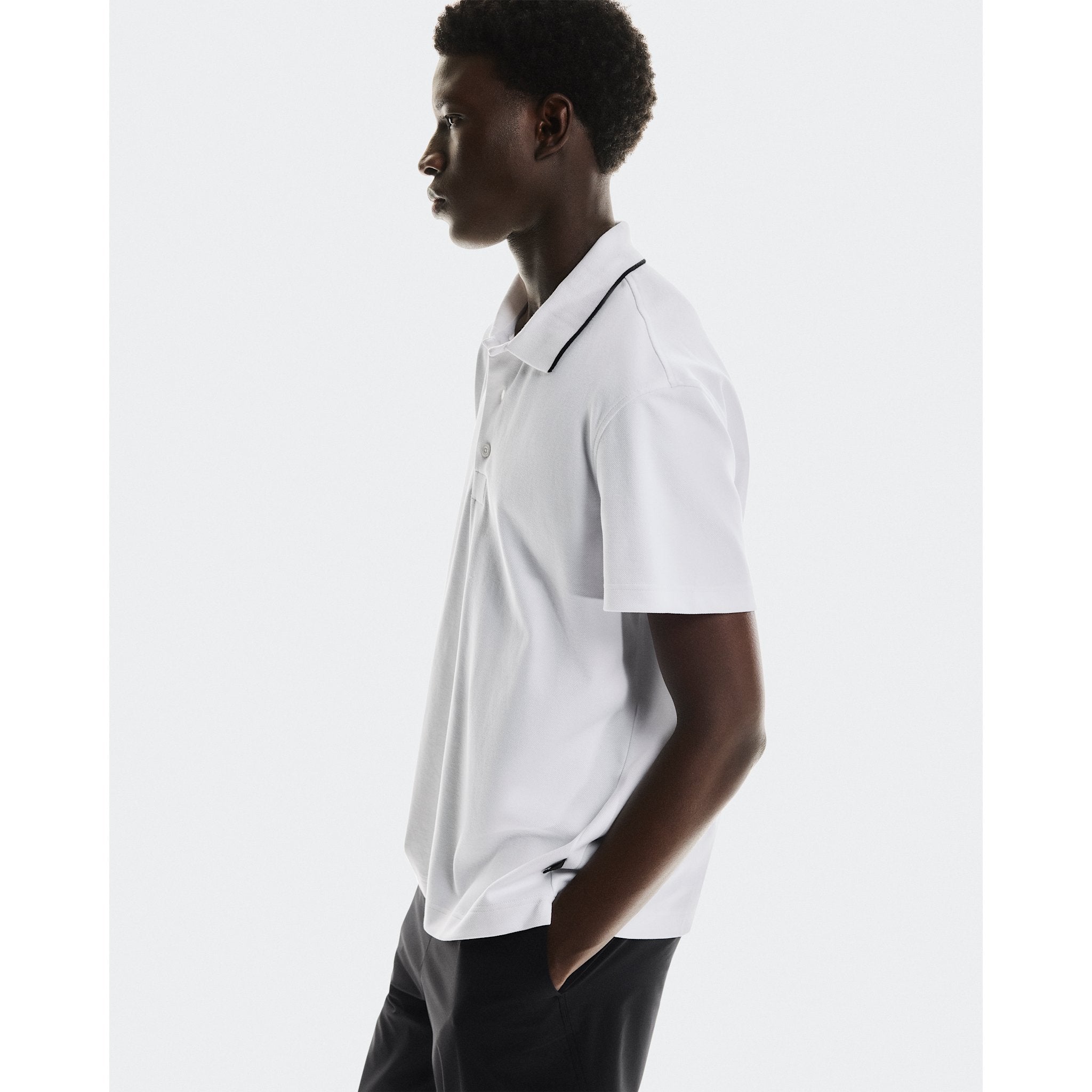 On Courtside Polo White