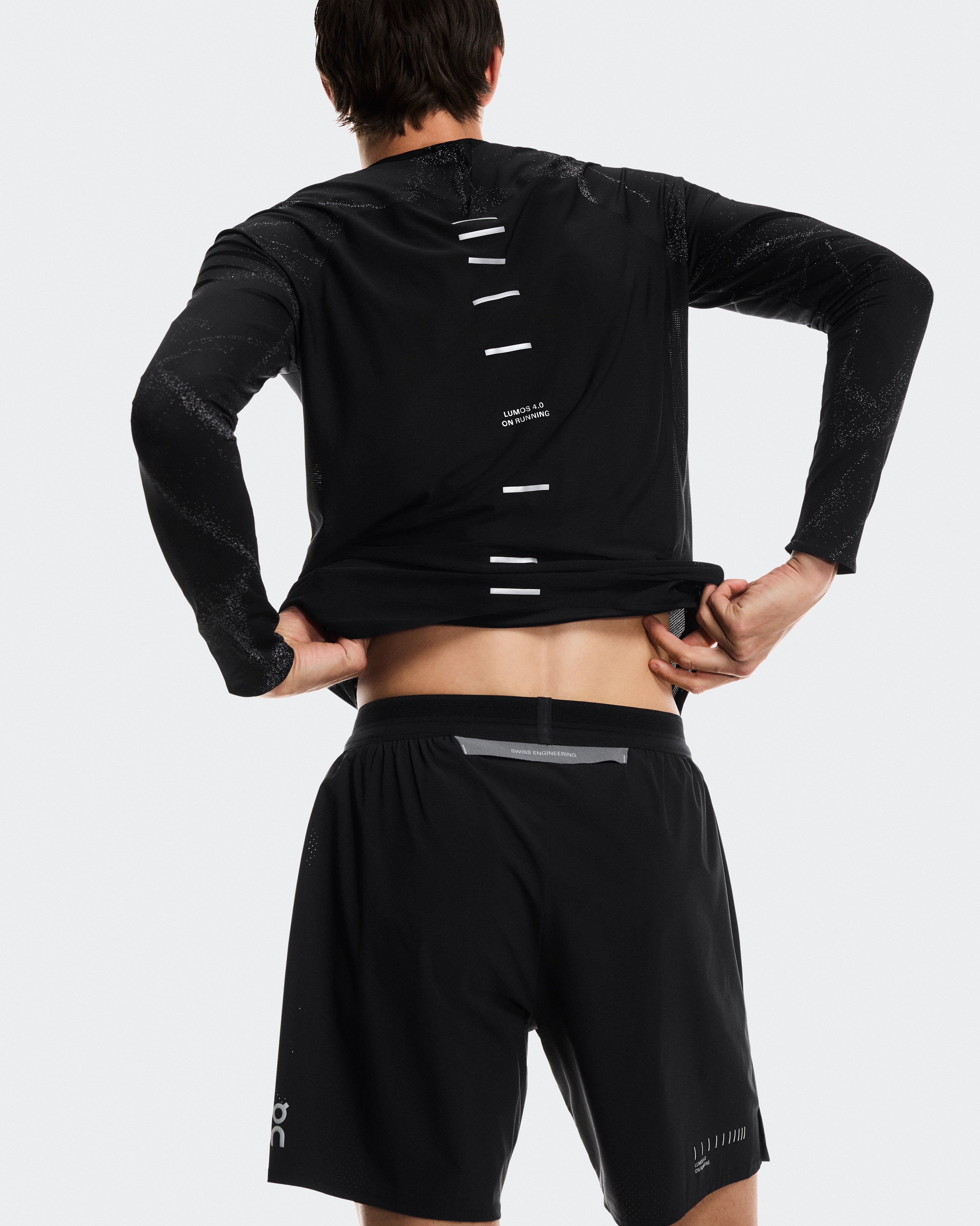 On Performance Shorts Lumos Eclipse | Black