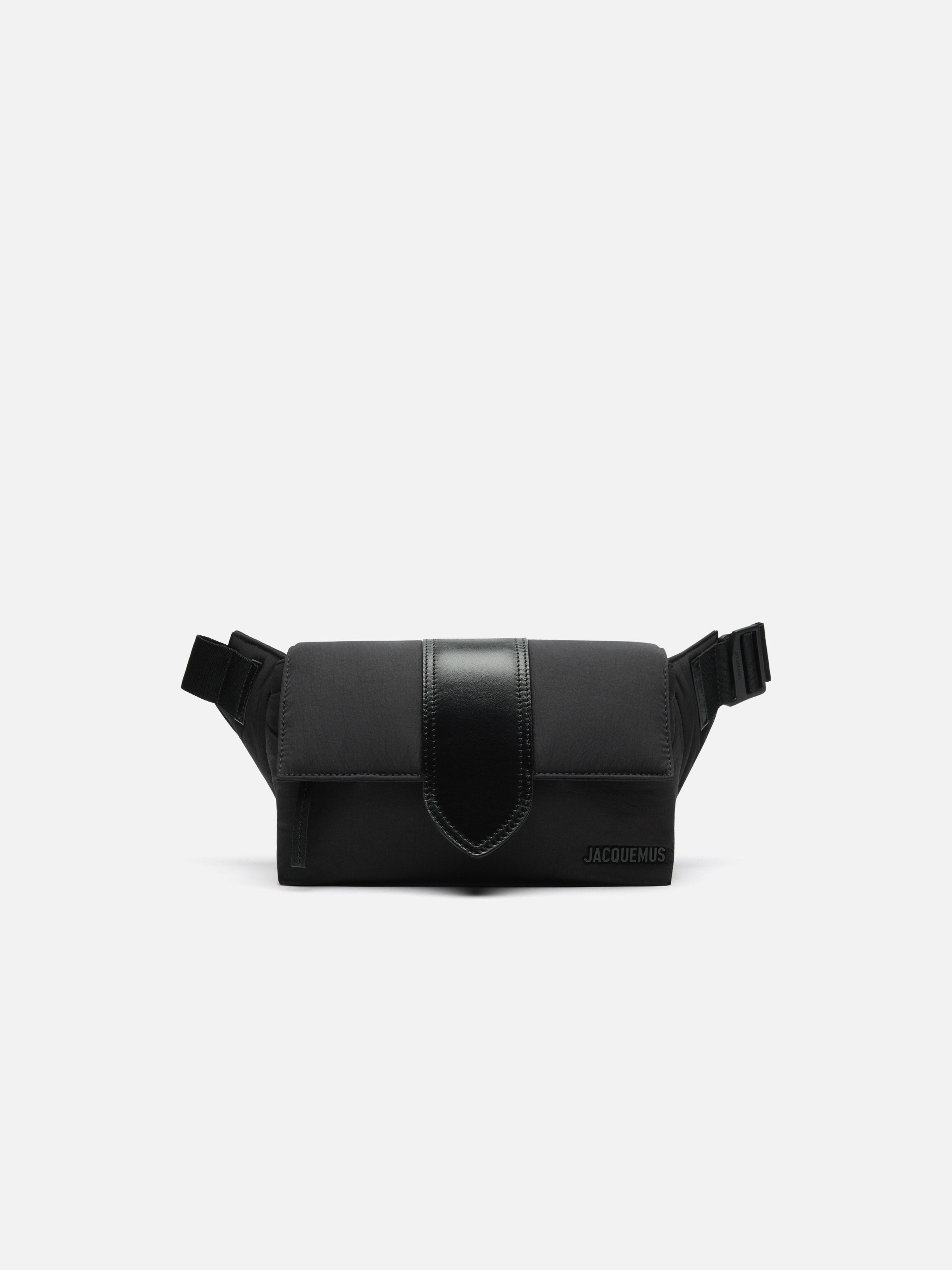 Jacquemus The Bambino Bum Bag Flap Bum Bag Black