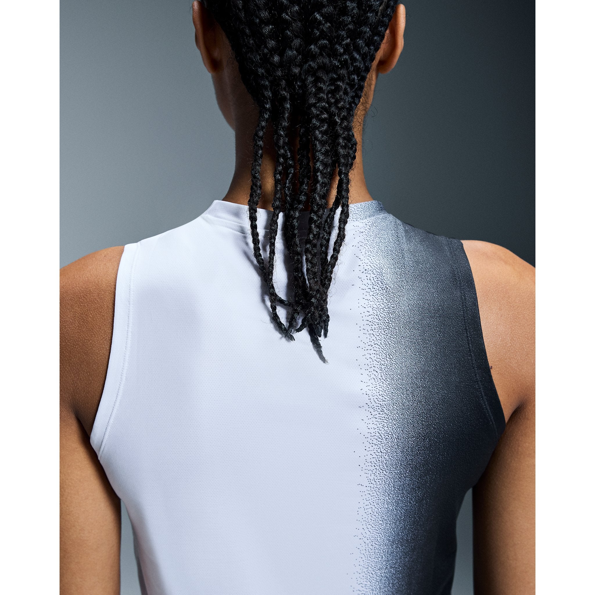 On Court Tank Black | White