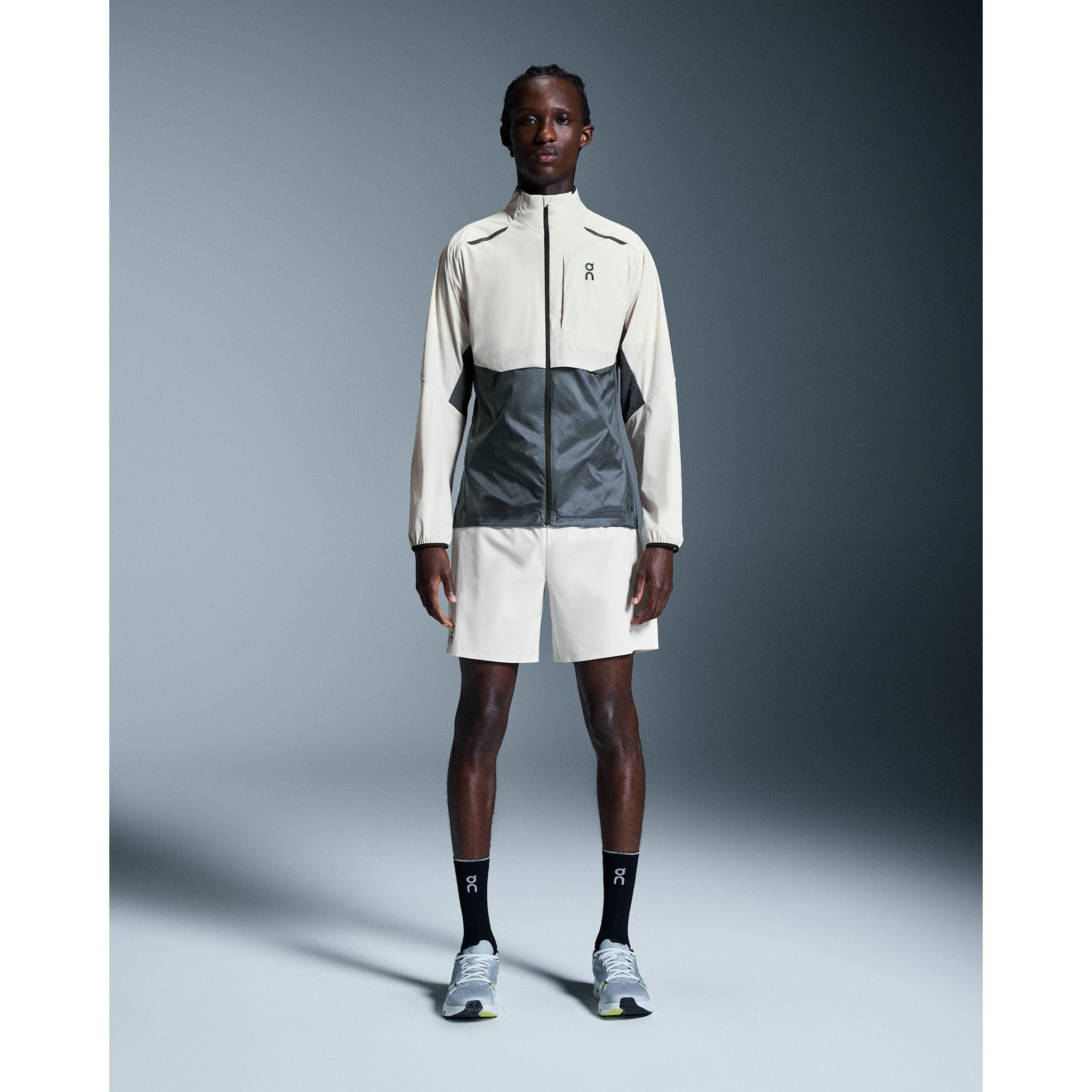 On Weather Jacket Silver | Eclipse