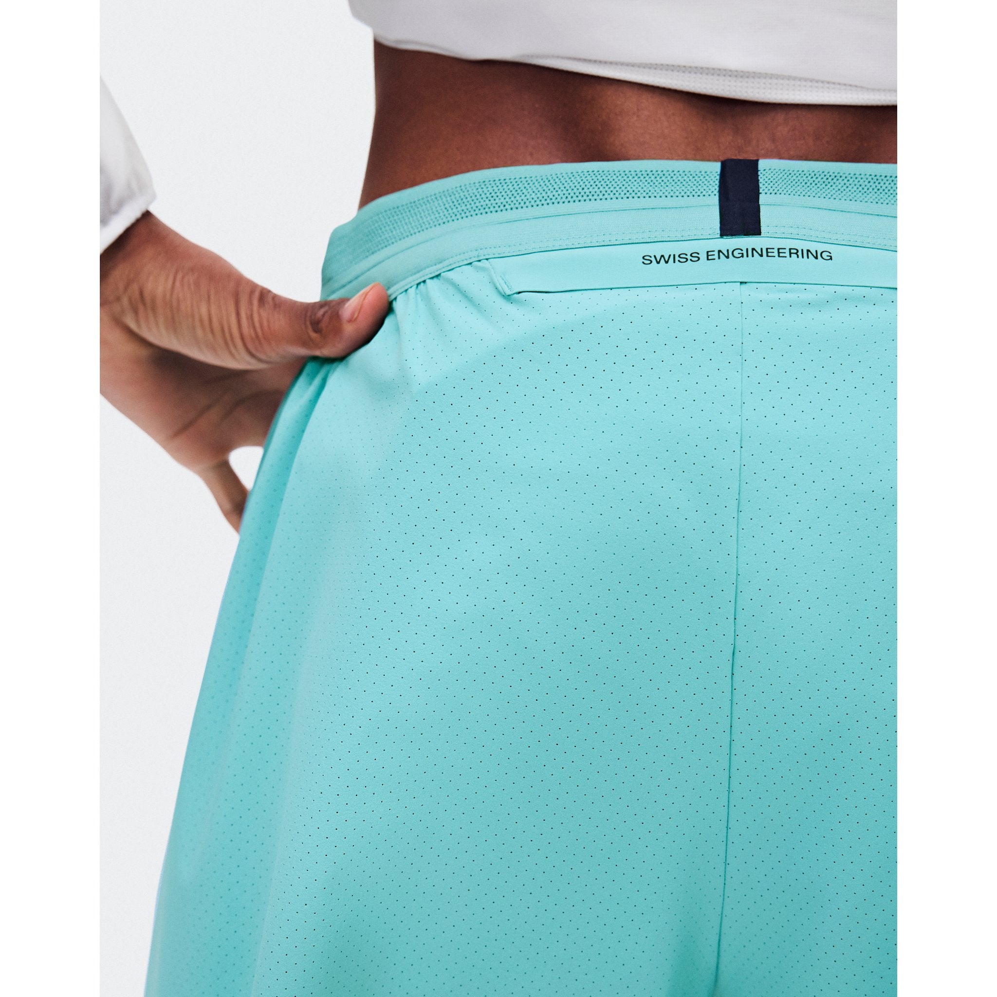 On 7" Performance Shorts Aquamarine