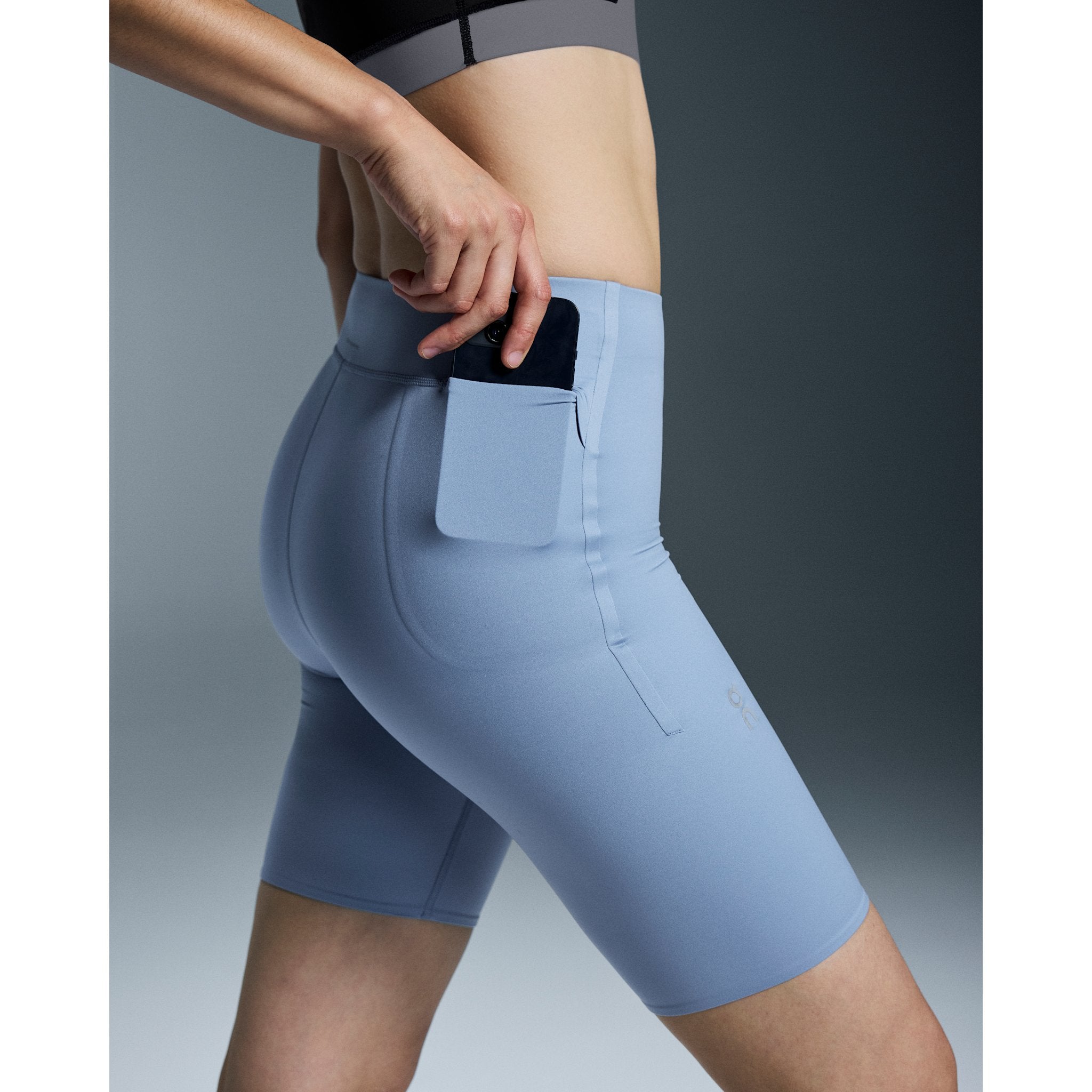 On Train Tights 1/2 Chambray