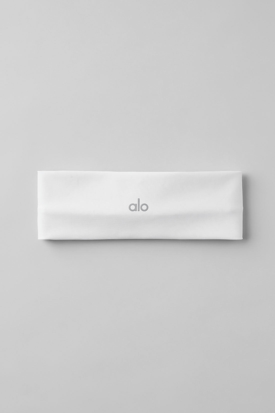Alo Yoga Airlift Headband - White